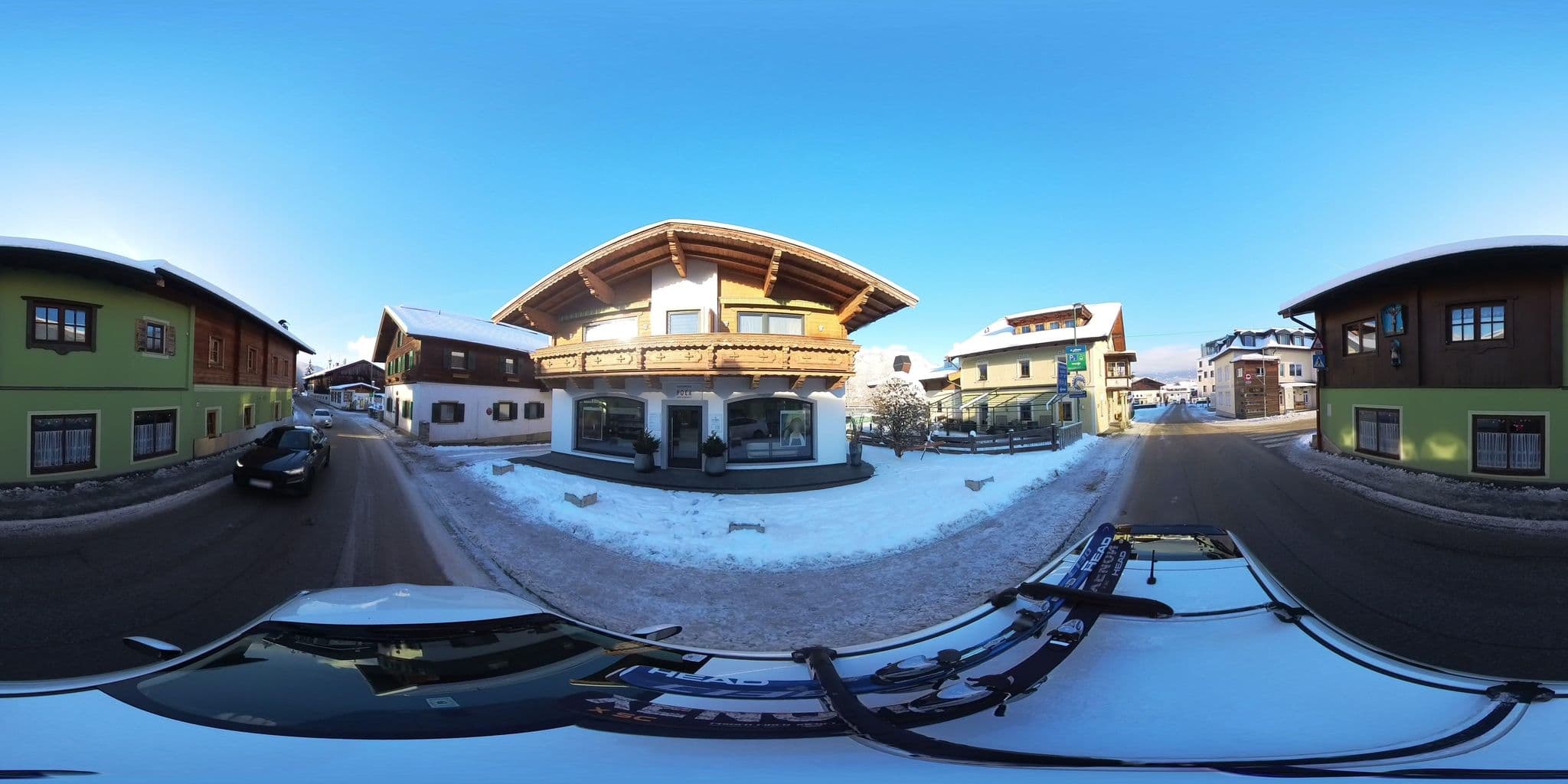 Street view near Guesthouse Mair, Sankt Johann in Tirol — © osmplus_org (CC BY-SA · Mapillary)