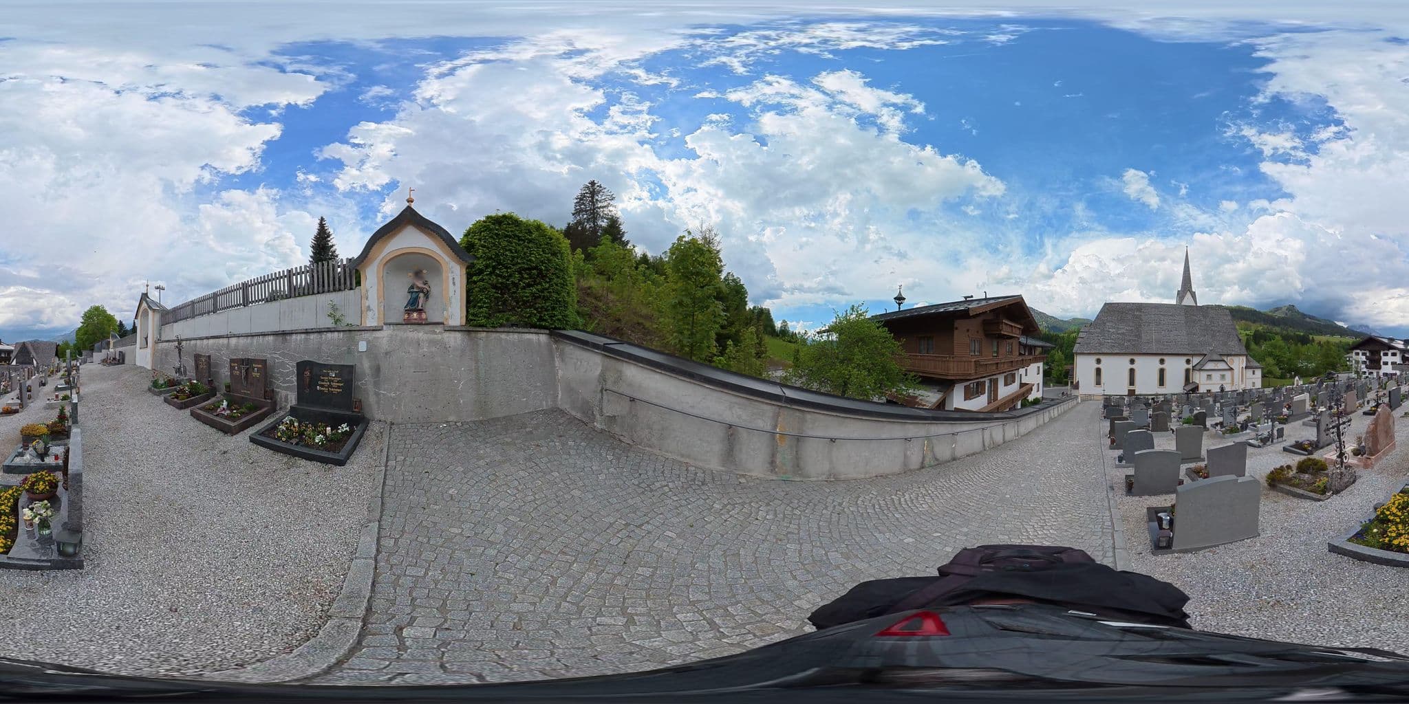 Street view near Landhaus Pirker, Fieberbrunn — © osmplus_org (CC BY-SA · Mapillary)