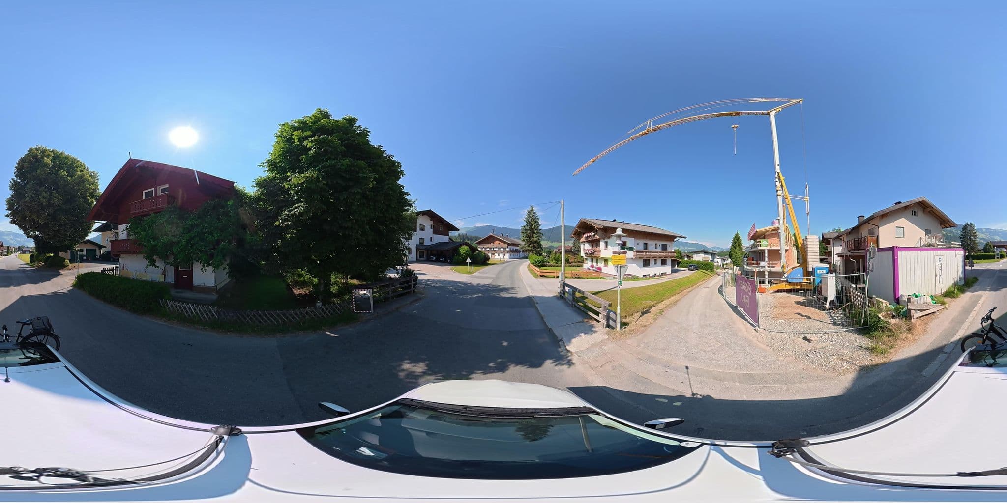 Street view near Haus Bergland, Westendorf — © osmplus_org (CC BY-SA · Mapillary)