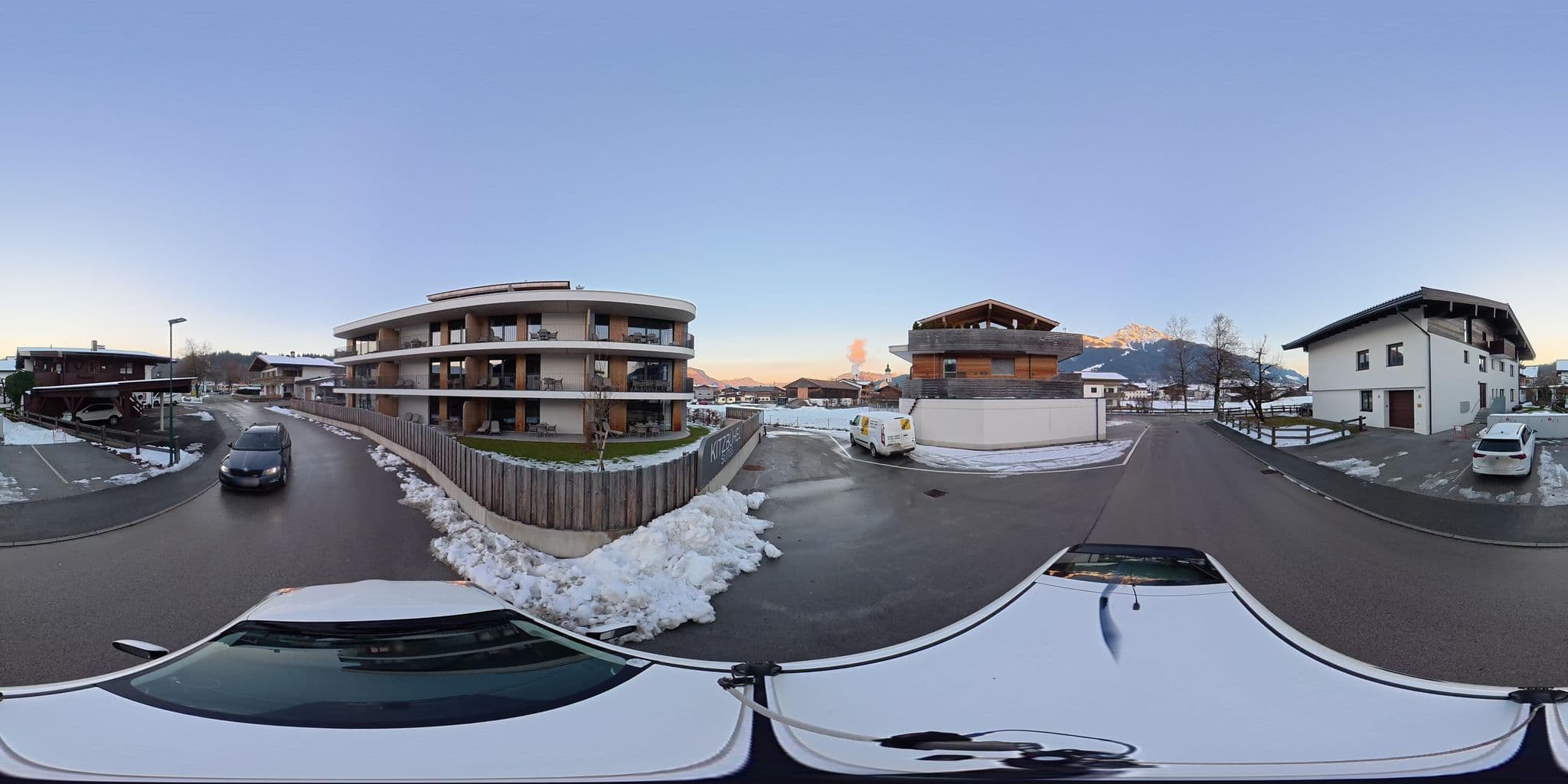 Street view near Gästehaus Dallarosa, Oberndorf in Tirol — © osmplus_org (CC BY-SA · Mapillary)