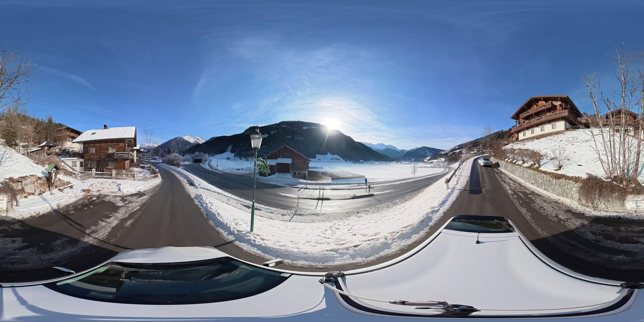 Street view near Chalet Schneerose, Neukirchen am Großvenediger — © osmplus_org (CC BY-SA · Mapillary)