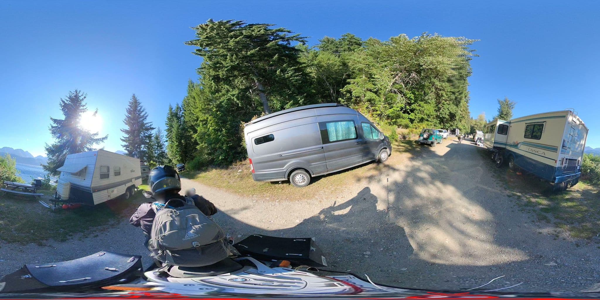 Street view near Nimpkish Lake Recreation Site, Port McNeill — © hec-mapping (CC BY-SA · Mapillary)