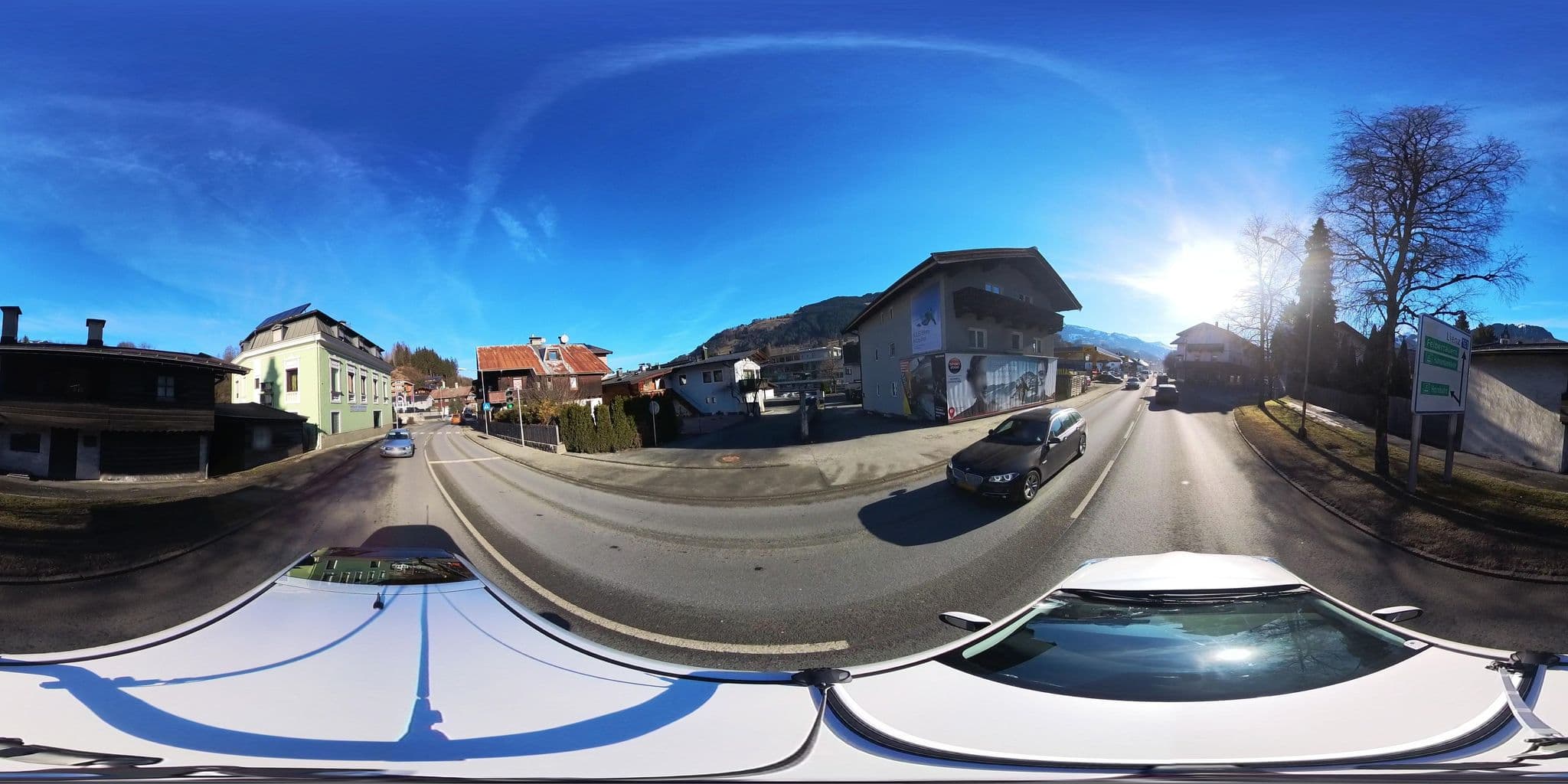 Street view near Pension Rainer, Kitzbühel — © osmplus_org (CC BY-SA · Mapillary)