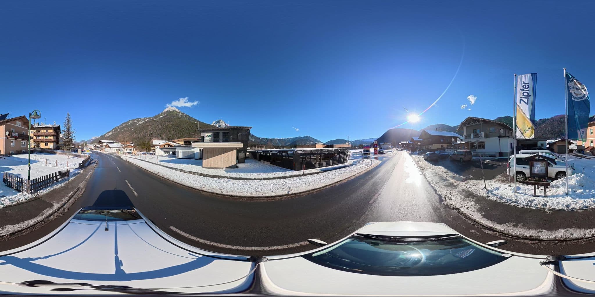Street view near Ferienwohnung Fam. Brussig-Gebs, Sankt Ulrich am Pillersee — © osmplus_org (CC BY-SA · Mapillary)