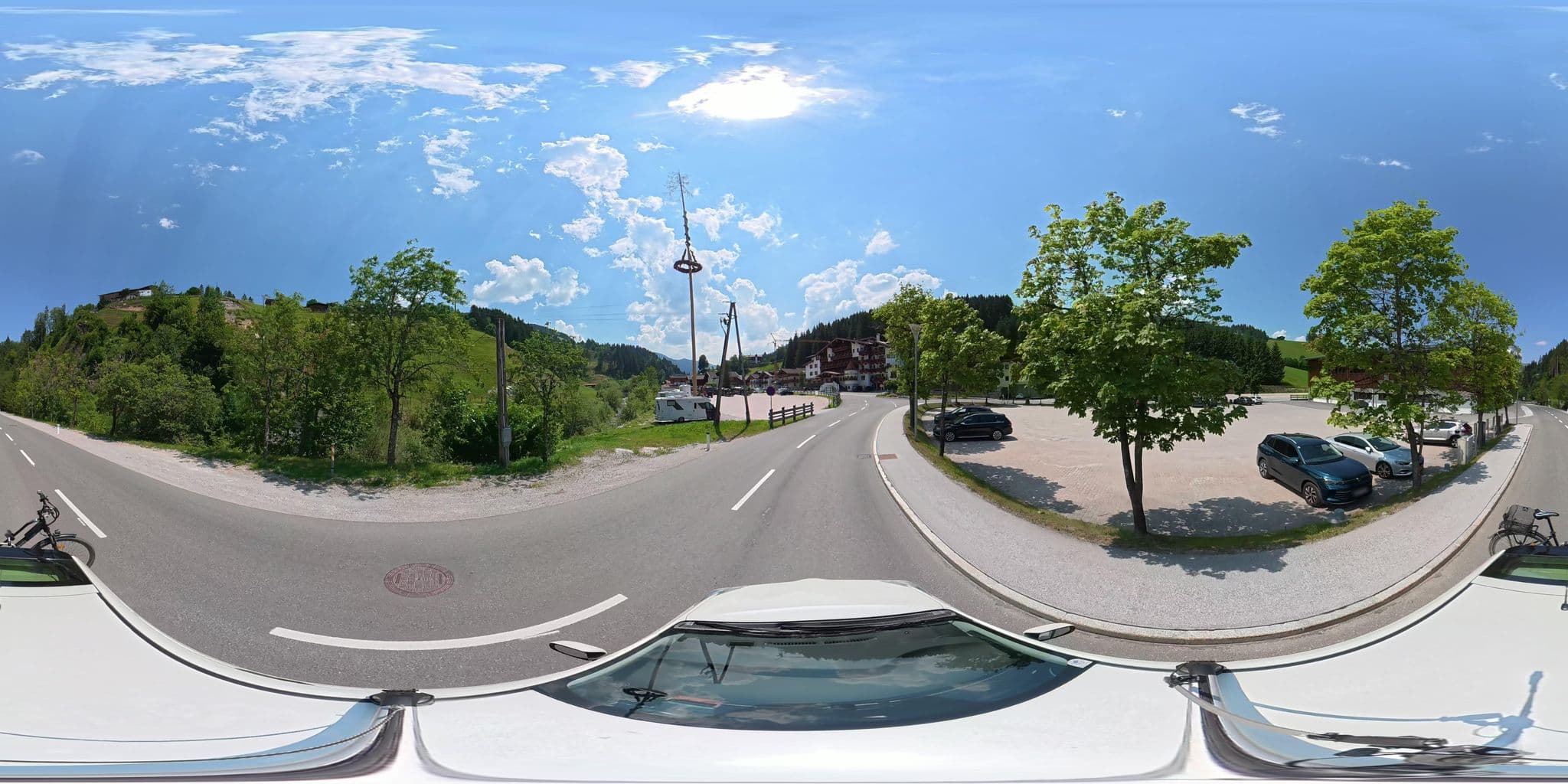 Street view near Haus Steinegg, Oberau — © osmplus_org (CC BY-SA · Mapillary)