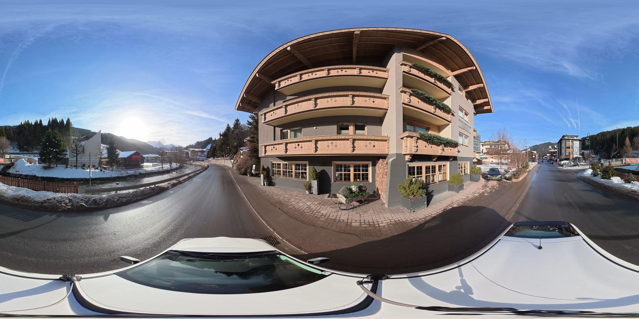 Street view near Hotel Edelweiss, Aschau — © osmplus_org (CC BY-SA · Mapillary)
