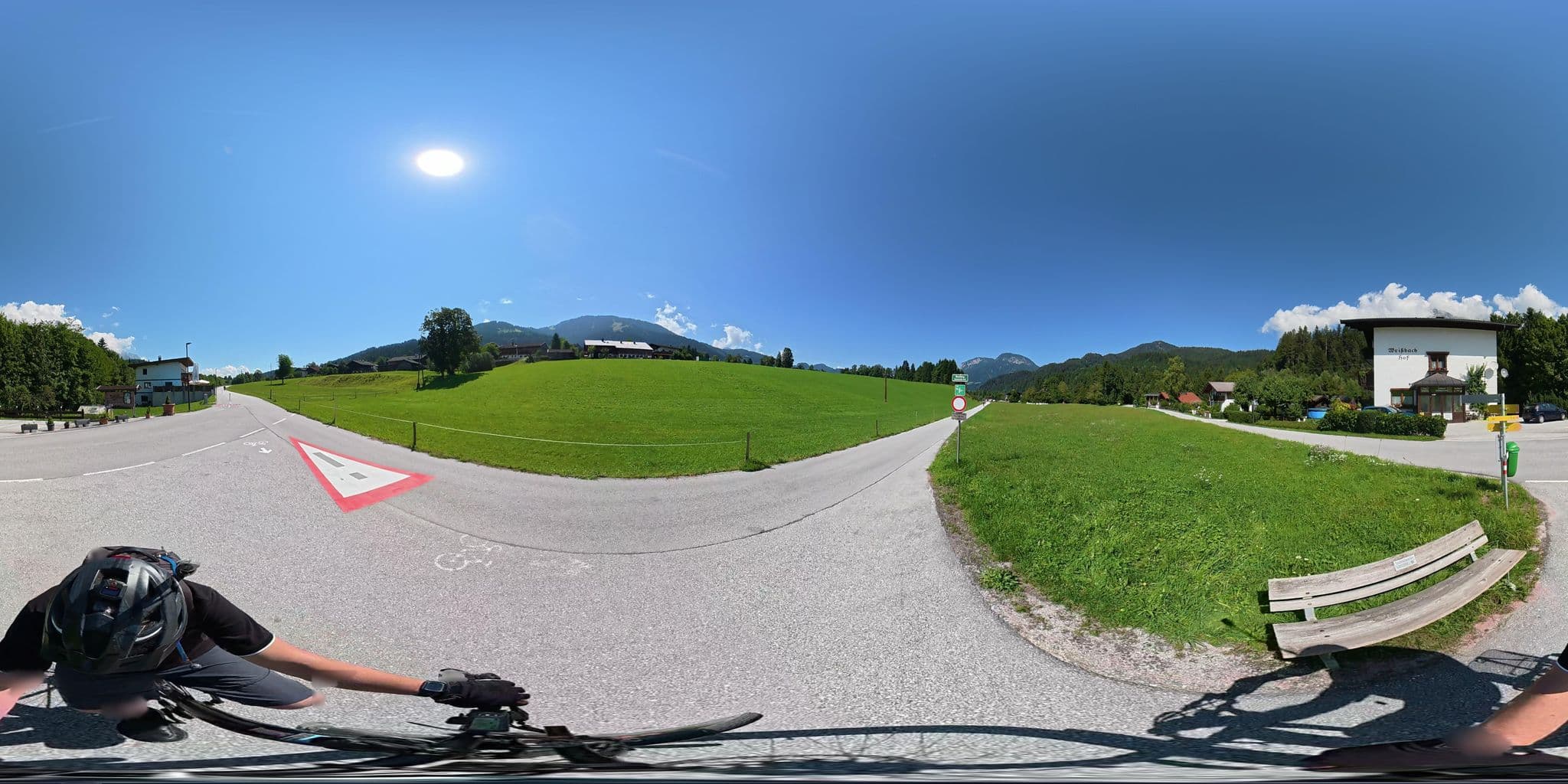 Street view near Pension Weißbachhof, Scheffau am Wilden Kaiser — © osmplus_org (CC BY-SA · Mapillary)