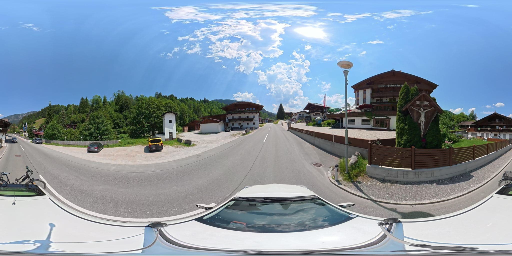 Street view near Gasthof-Hotel Schweizerhof, Oberau — © osmplus_org (CC BY-SA · Mapillary)