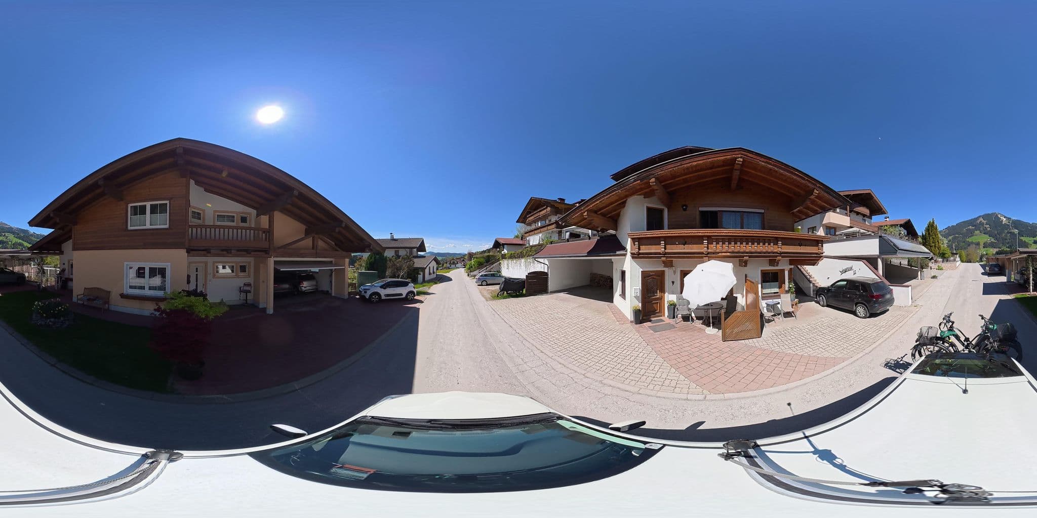 Street view near Pension Wegrast, Westendorf — © osmplus_org (CC BY-SA · Mapillary)
