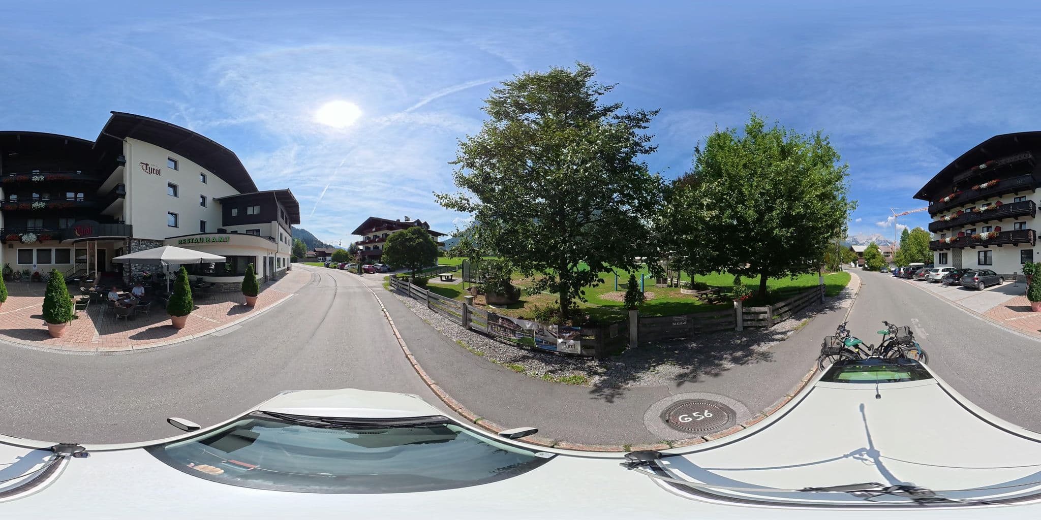 Street view near Hotel Tyrol, Söll — © osmplus_org (CC BY-SA · Mapillary)