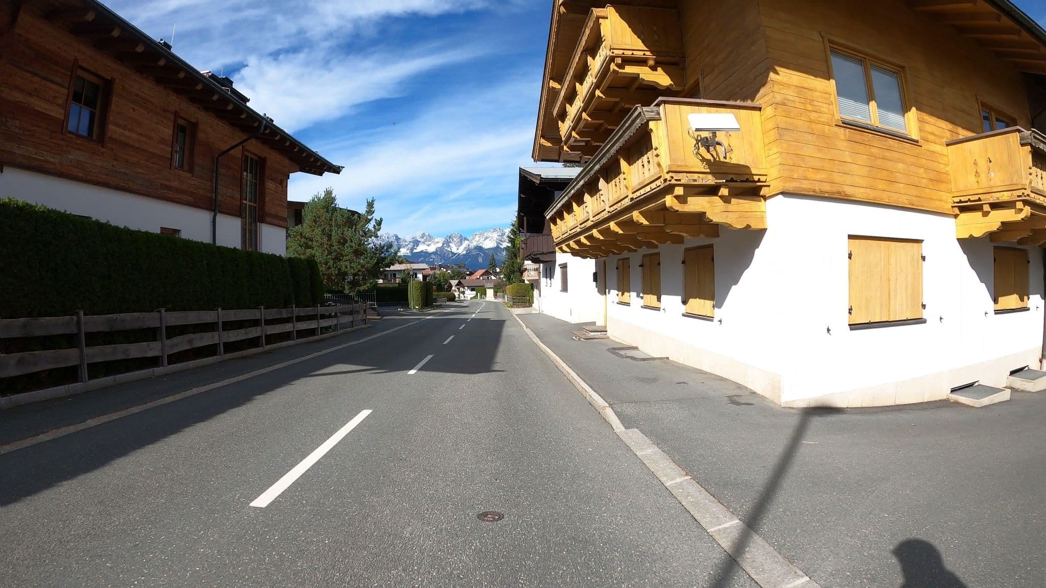Street view near Pension Ehrenbach Heinrich Messemlechner, Kitzbühel — © osmplus_org (CC BY-SA · Mapillary)