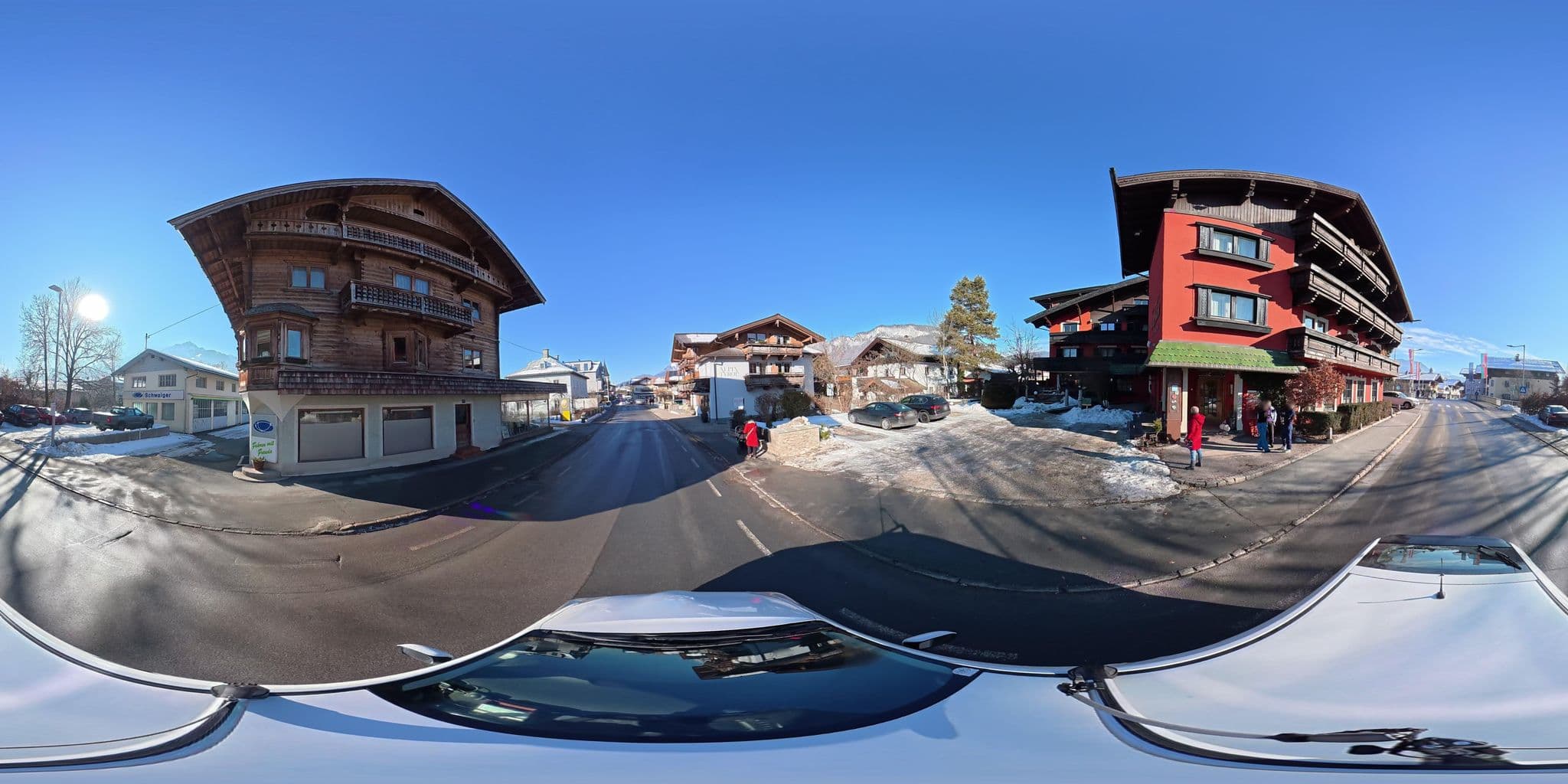 Street view near Hotel Bruckenwirt St. Johann in Tirol, Sankt Johann in Tirol — © osmplus_org (CC BY-SA · Mapillary)