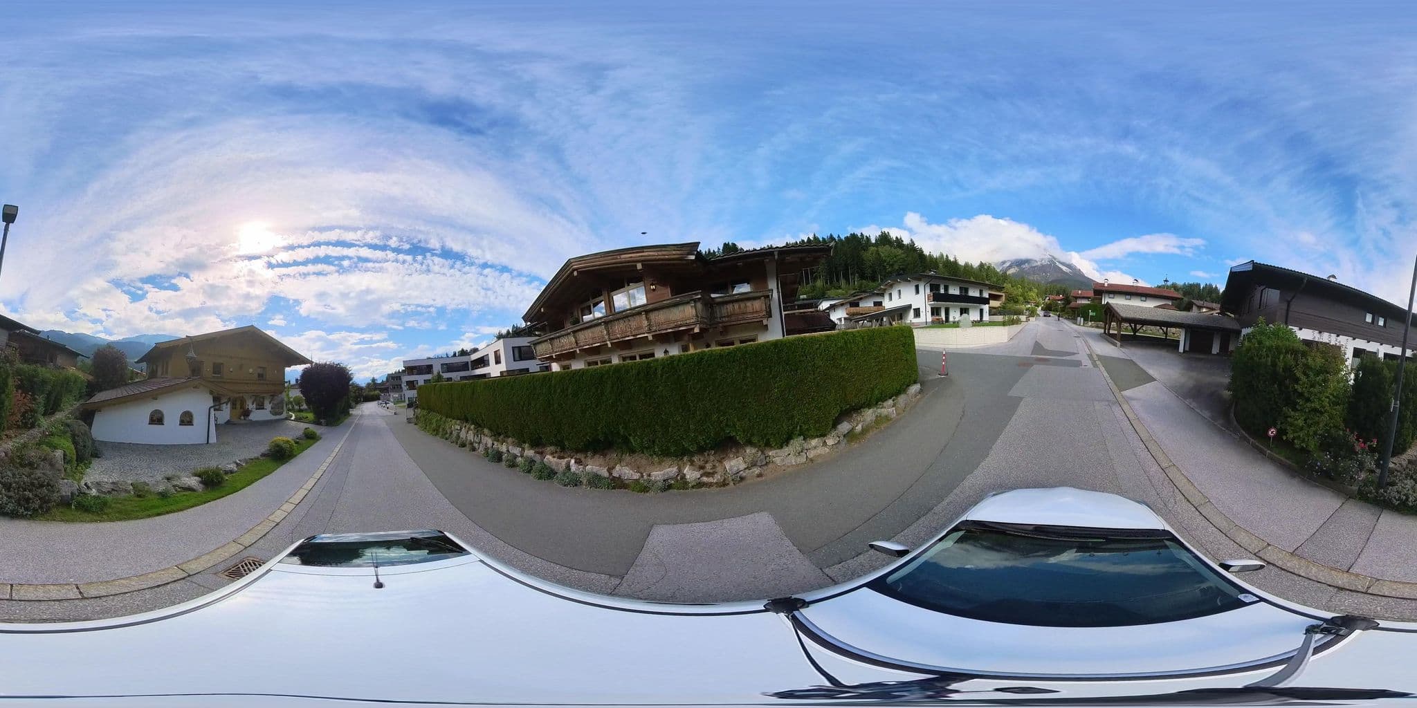 Street view near Gästehaus Christina, Scheffau am Wilden Kaiser — © osmplus_org (CC BY-SA · Mapillary)
