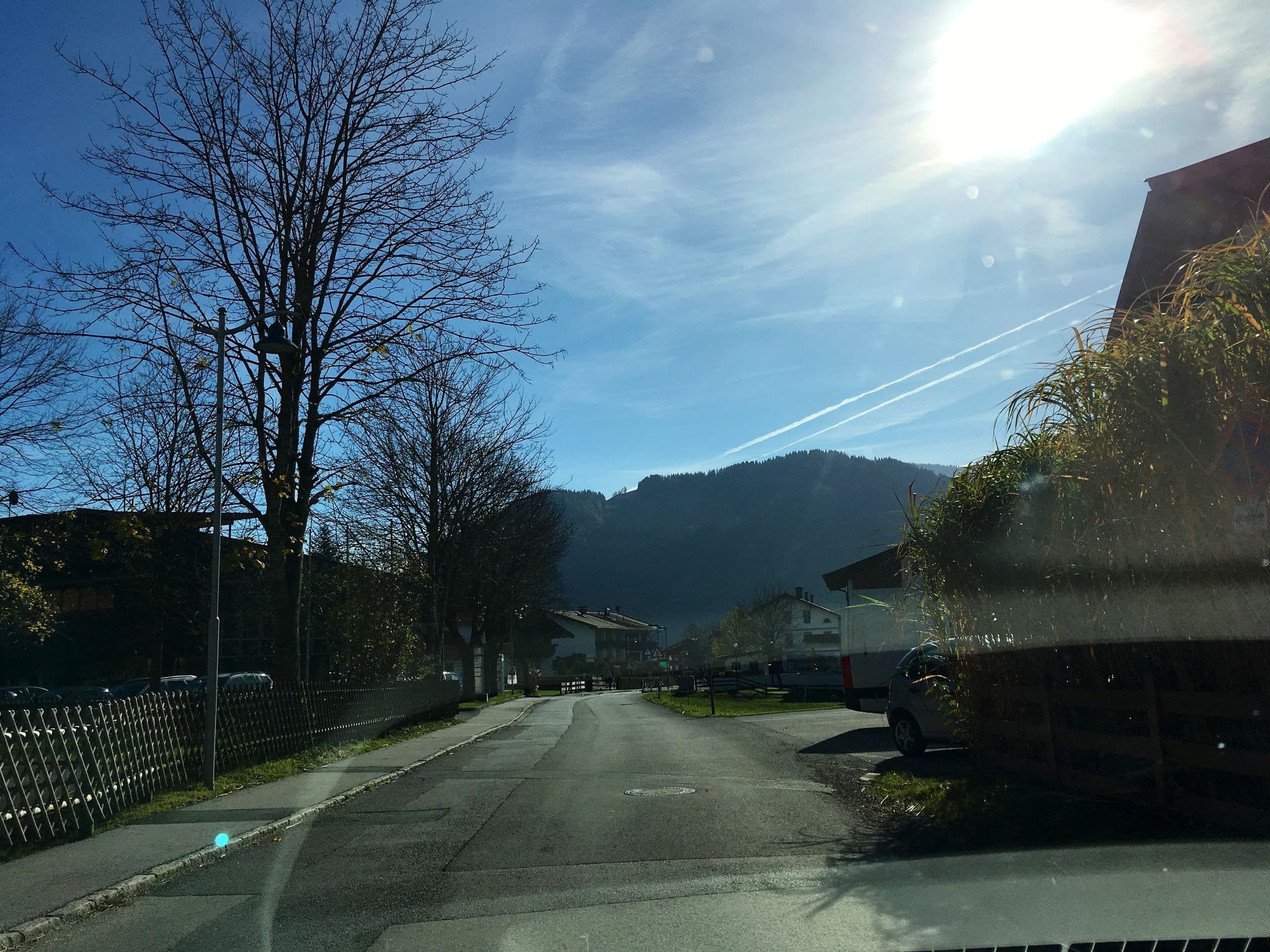 Street view near Pension Claudia, Kössen — © geow (CC BY-SA · Mapillary)