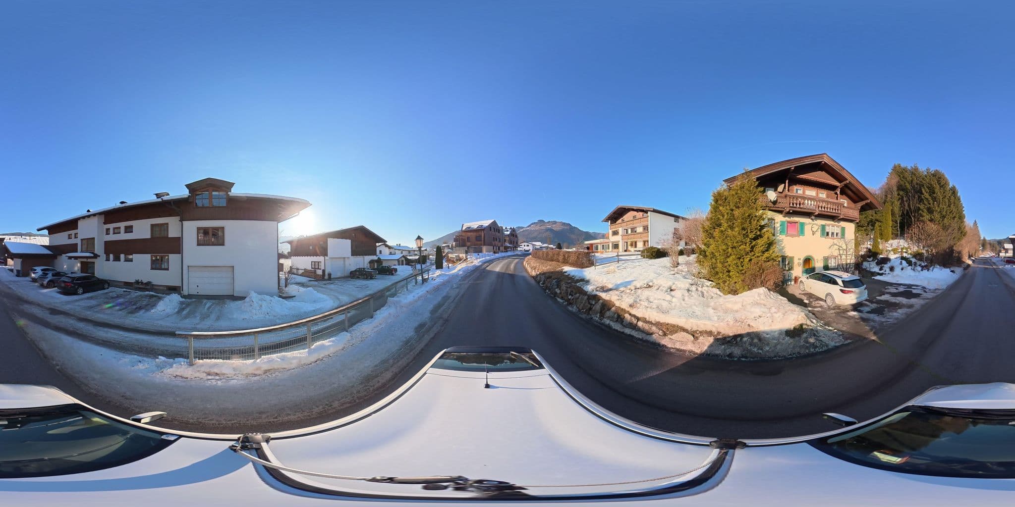 Street view near Gaestehaus Radetzky, Kössen — © osmplus_org (CC BY-SA · Mapillary)