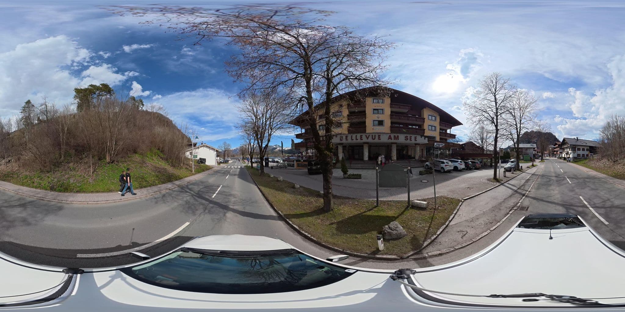 Street view near Hotel Bellevue Swimmimgpool, Kössen — © osmplus_org (CC BY-SA · Mapillary)