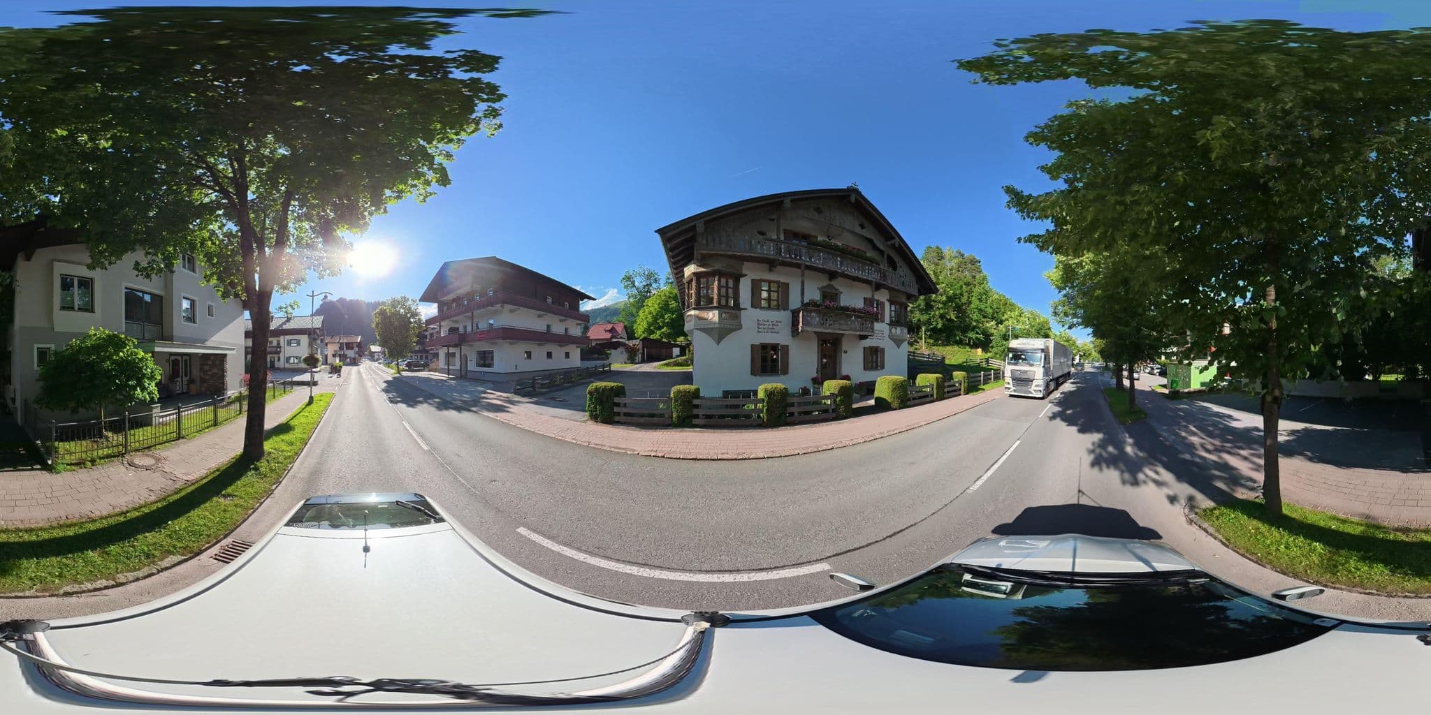 Street view near Gaestehaus Lettenbichler, Kössen — © osmplus_org (CC BY-SA · Mapillary)