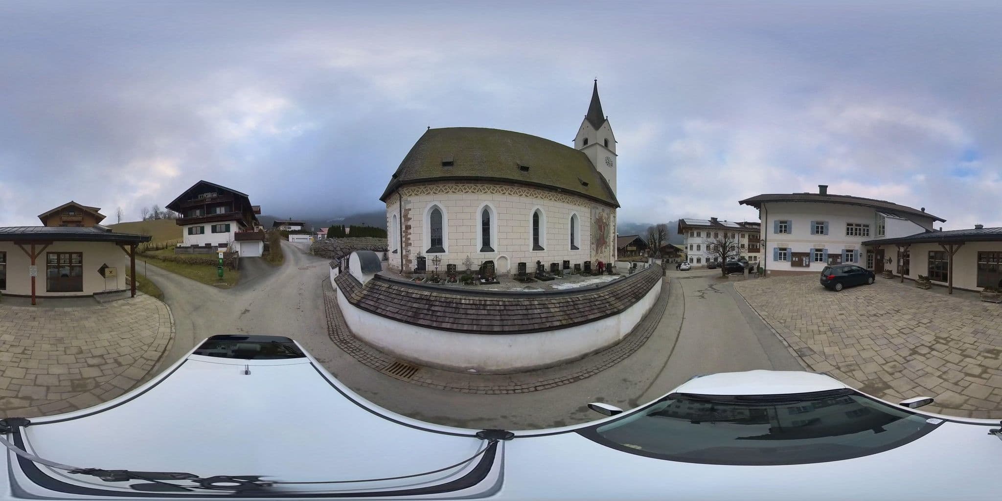 Street view near Hotel Schwendterwiert, Kössen — © osmplus_org (CC BY-SA · Mapillary)
