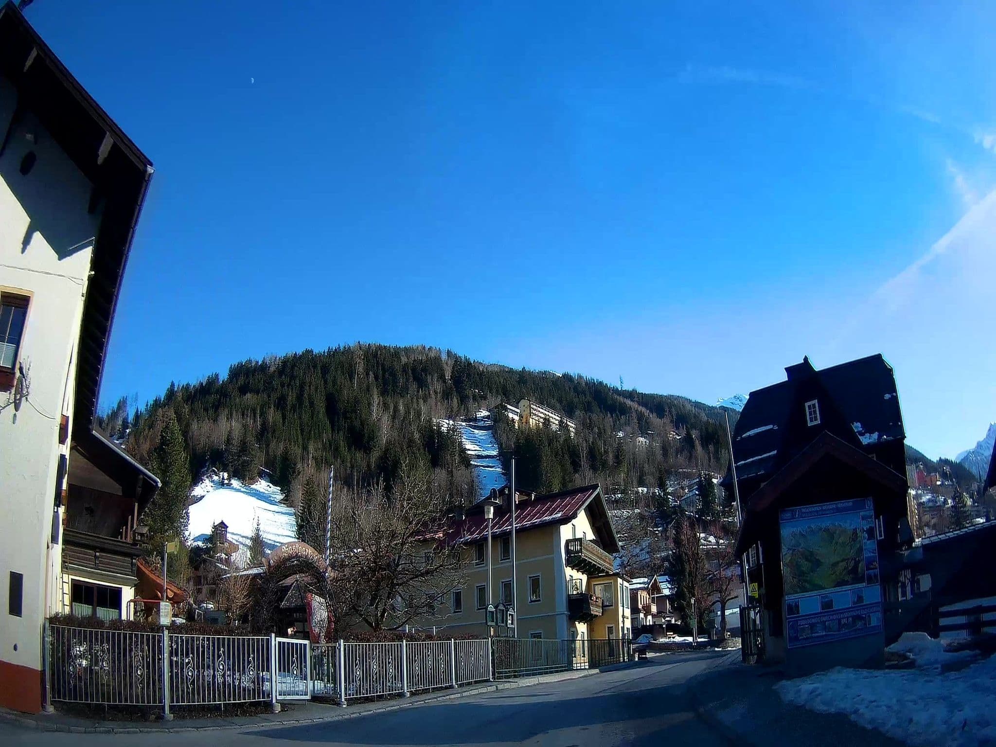 Street view near Gasthof Brandner, Bad Gastein — © fuchserl (CC BY-SA · Mapillary)
