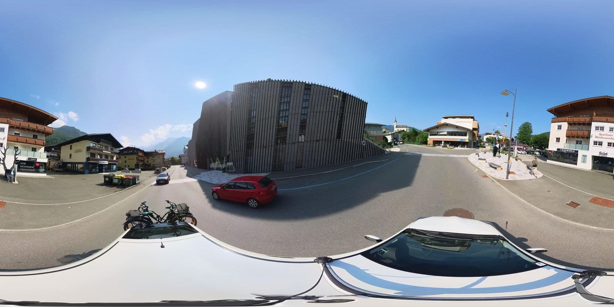 Street view near Aparthotel Waidmannsheil, Kaprun — © osmplus_org (CC BY-SA · Mapillary)