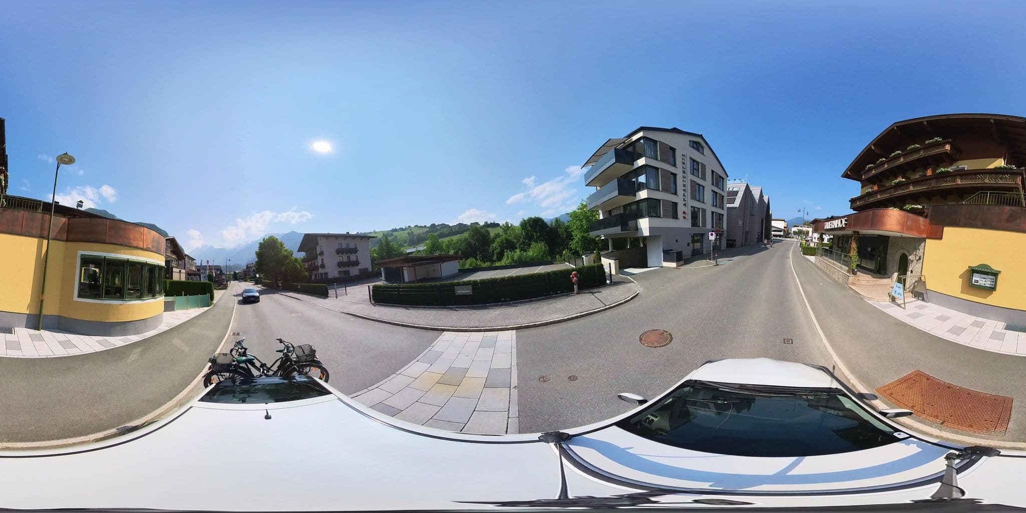 Street view near Hotel Tauernhof GmbH und Co., Kaprun — © osmplus_org (CC BY-SA · Mapillary)