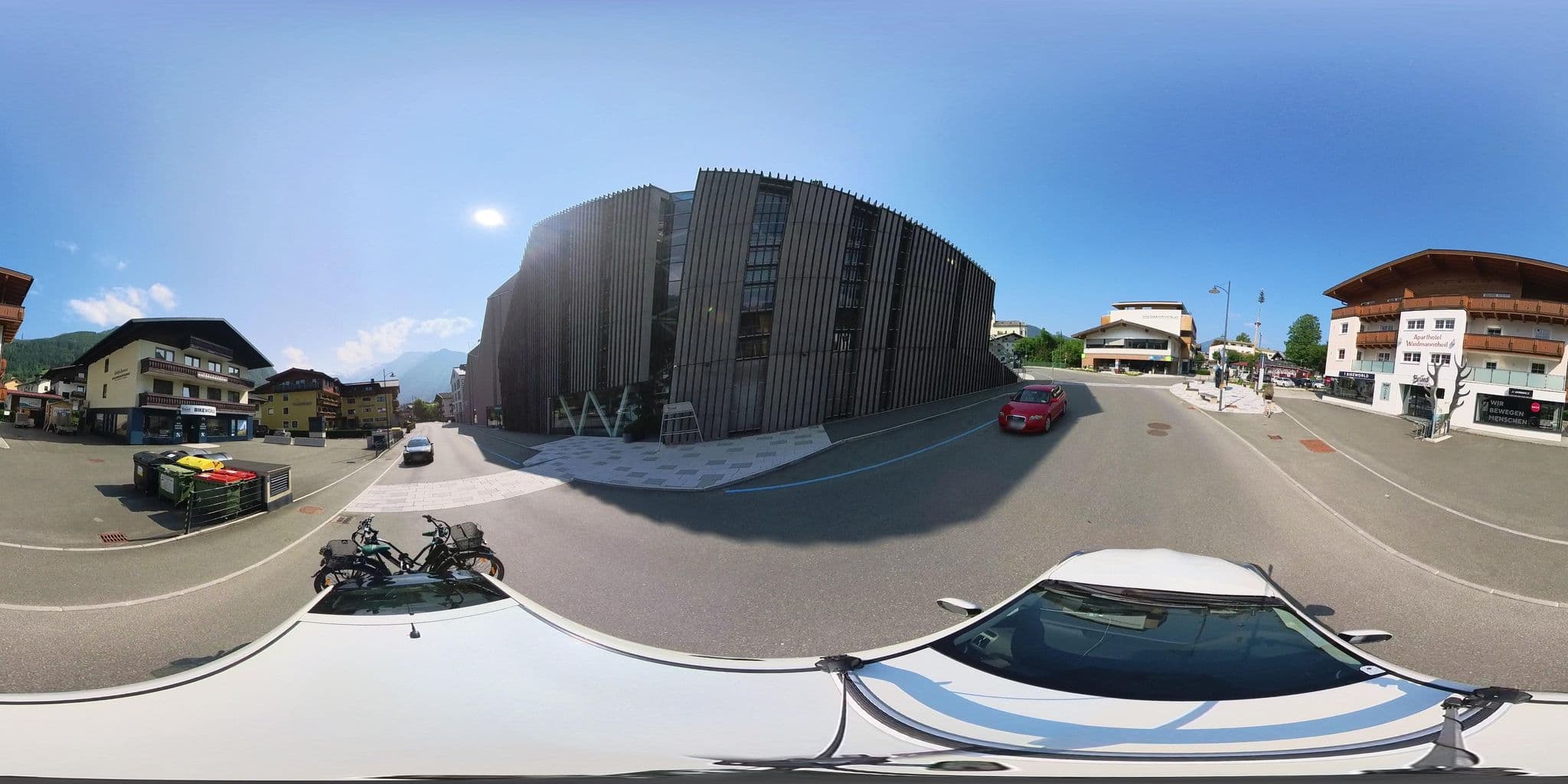 Street view near Pension Salzburgerhof, Kaprun — © osmplus_org (CC BY-SA · Mapillary)