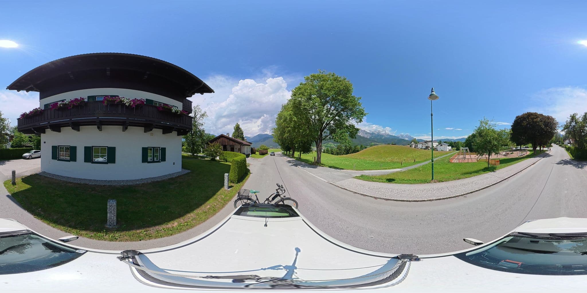 Street view near Pension Kröll, Saalfelden am Steinernen Meer — © osmplus_org (CC BY-SA · Mapillary)