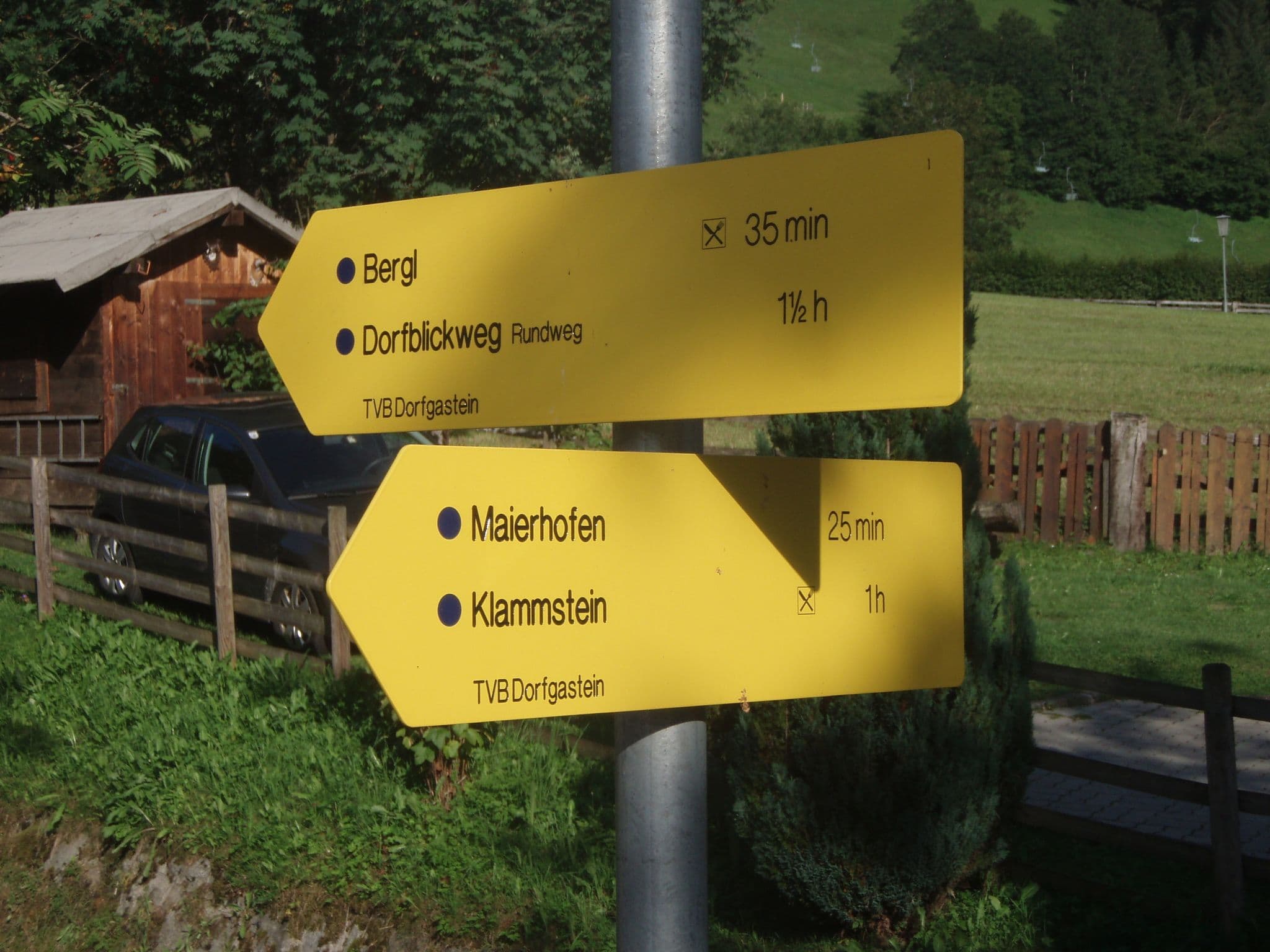 Street view near Haus Bergblick, Grossarl — © schermy_at (CC BY-SA · Mapillary)