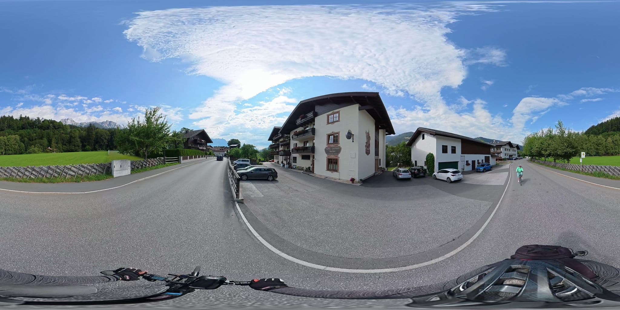 Street view near Hotel Gasthof Wachter, Saalfelden am Steinernen Meer — © osmplus_org (CC BY-SA · Mapillary)
