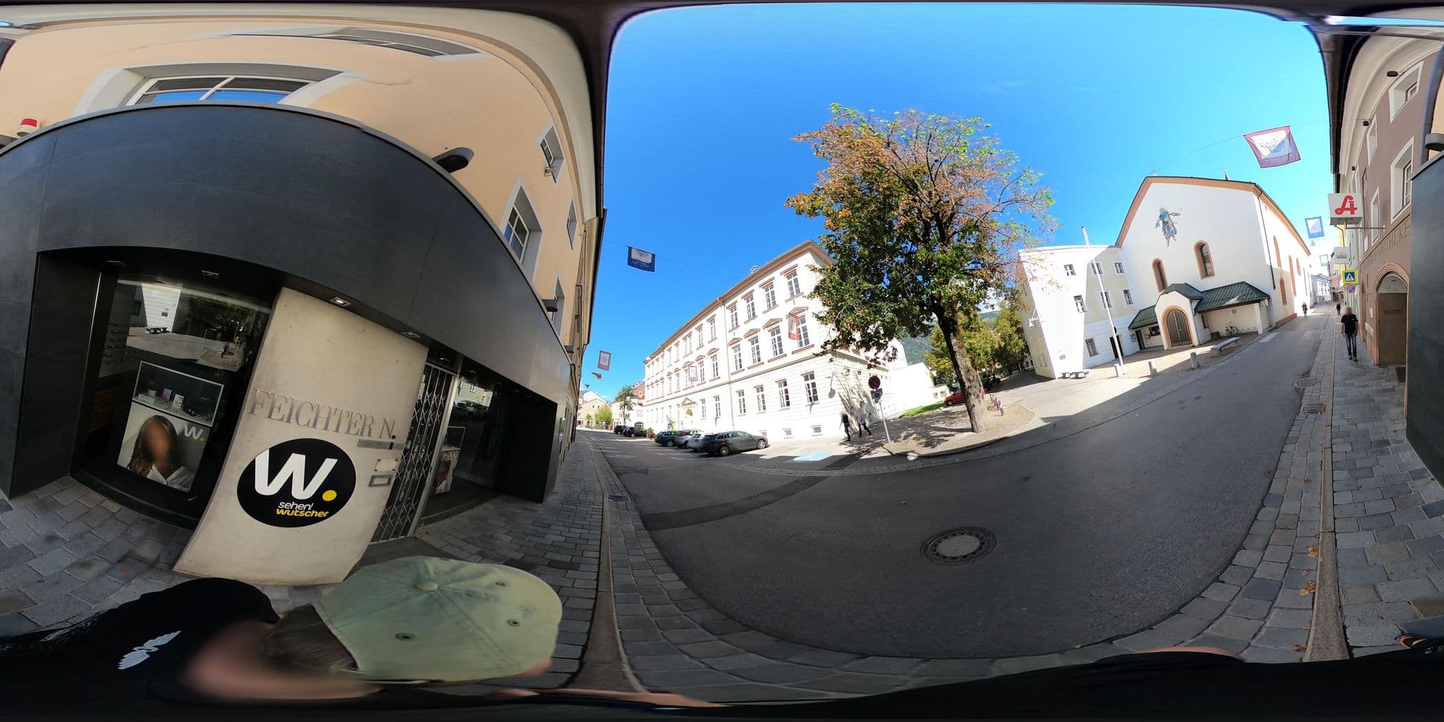 Street view near Hans Pichler Hotel Glocknerhof und Kaufhaus GmbH & Co, Lienz — © aceini (CC BY-SA · Mapillary)