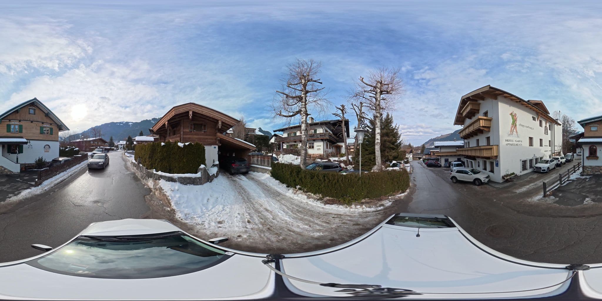 Street view near Hotel Garni Christophorus, Kitzbühel — © osmplus_org (CC BY-SA · Mapillary)