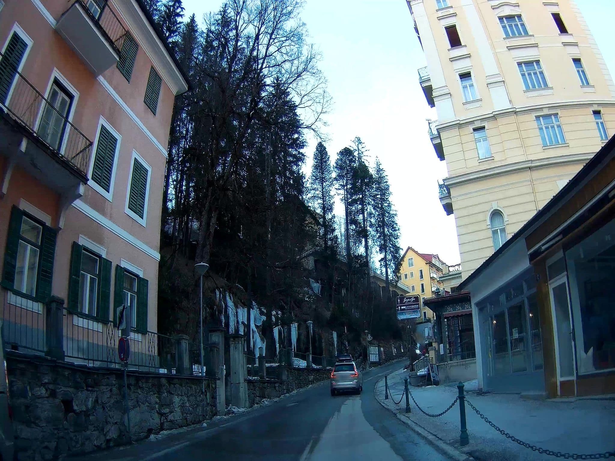 Street view near MONDI-HOLIDAY Service GmbH & Co, Bad Gastein — © fuchserl (CC BY-SA · Mapillary)