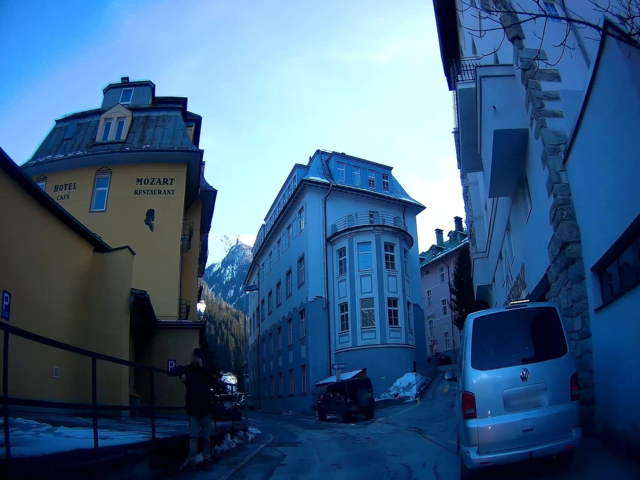 Street view near Hotel Mozart Bad Gastein, Bad Gastein — © fuchserl (CC BY-SA · Mapillary)