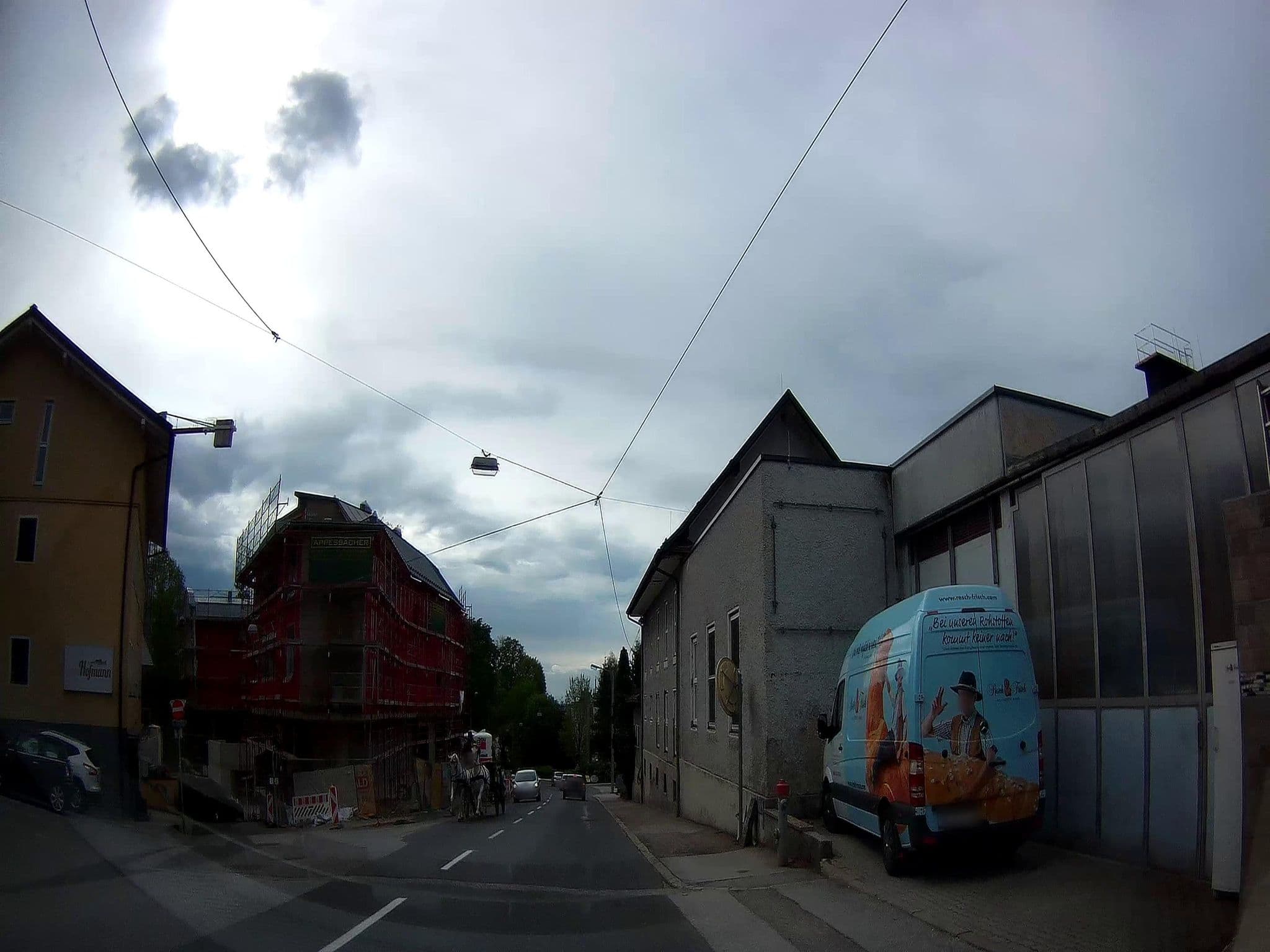 Street view near Hotel Hofmann, Salzburg — © fuchserl (CC BY-SA · Mapillary)