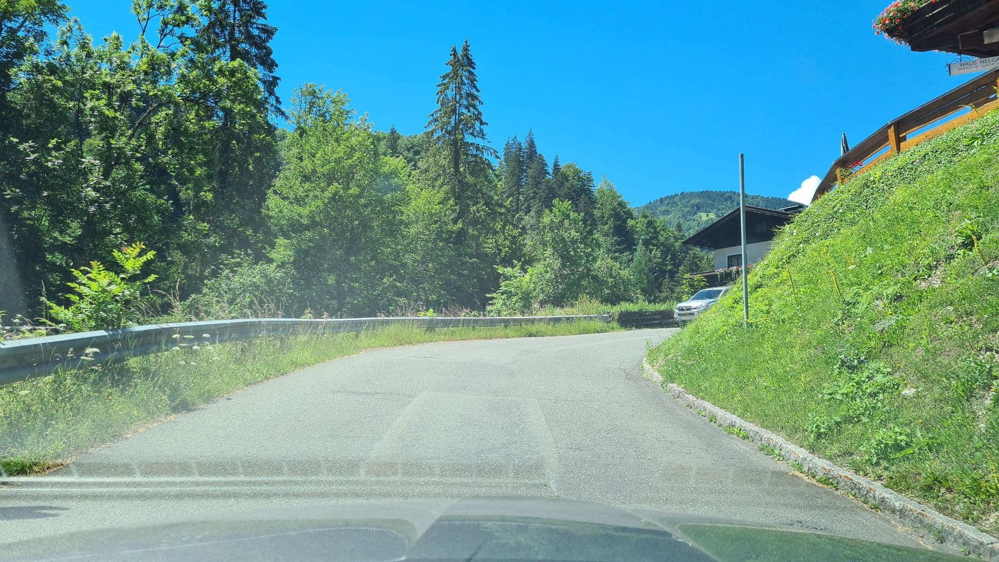 Street view near Haus Helga, Lofer — © schermy_at (CC BY-SA · Mapillary)