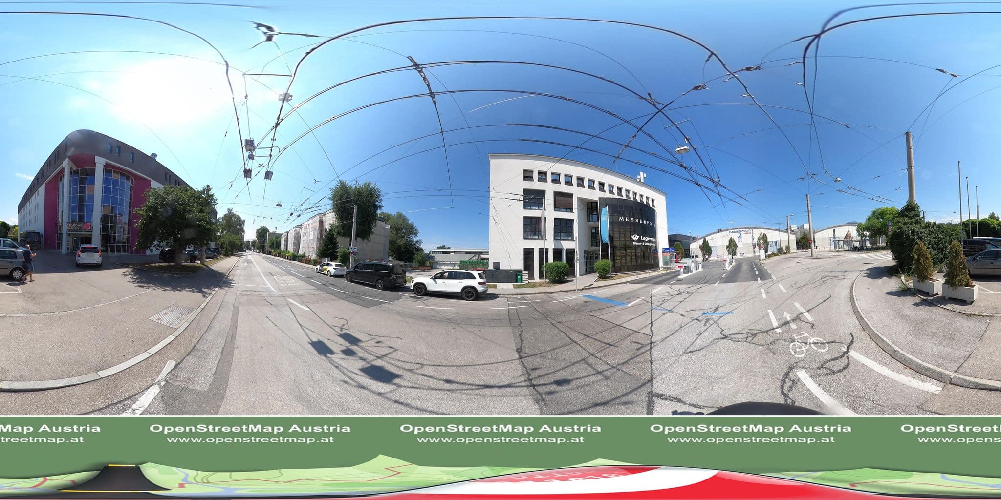 Street view near CD Hotel Salzburg, Salzburg — © OidaHeast (CC BY-SA · Mapillary)