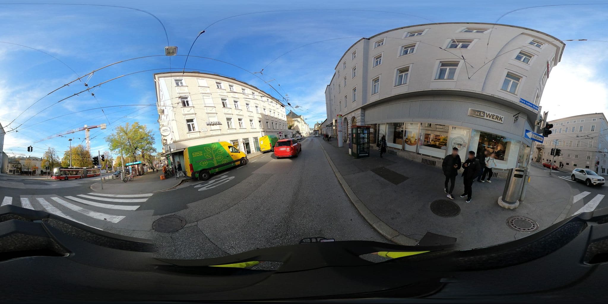 Street view near Hotel am Mirabellplatz, Salzburg — © OidaHeast (CC BY-SA · Mapillary)