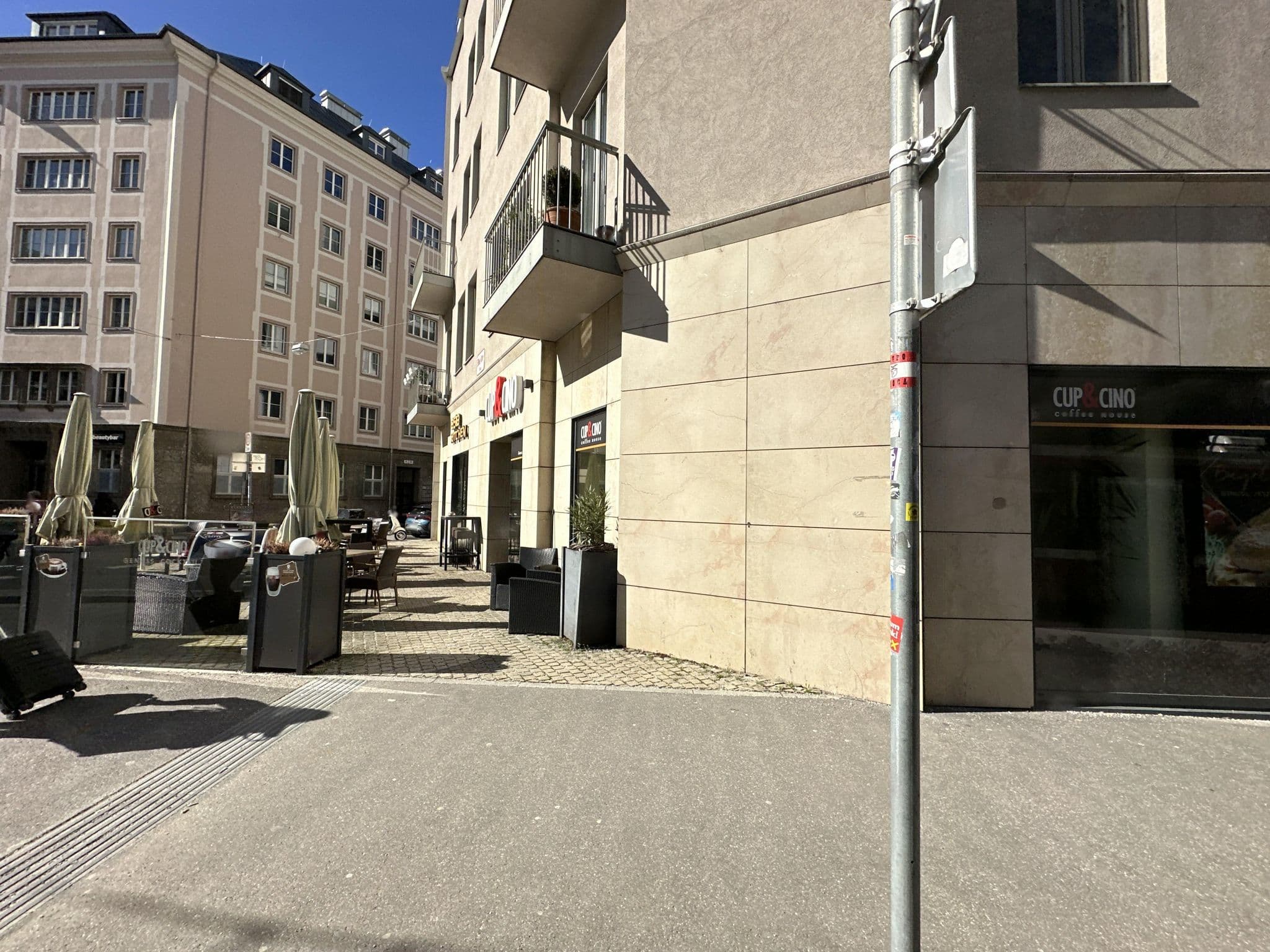 Street view near Pension Lechner, Salzburg — © quickness805 (CC BY-SA · Mapillary)