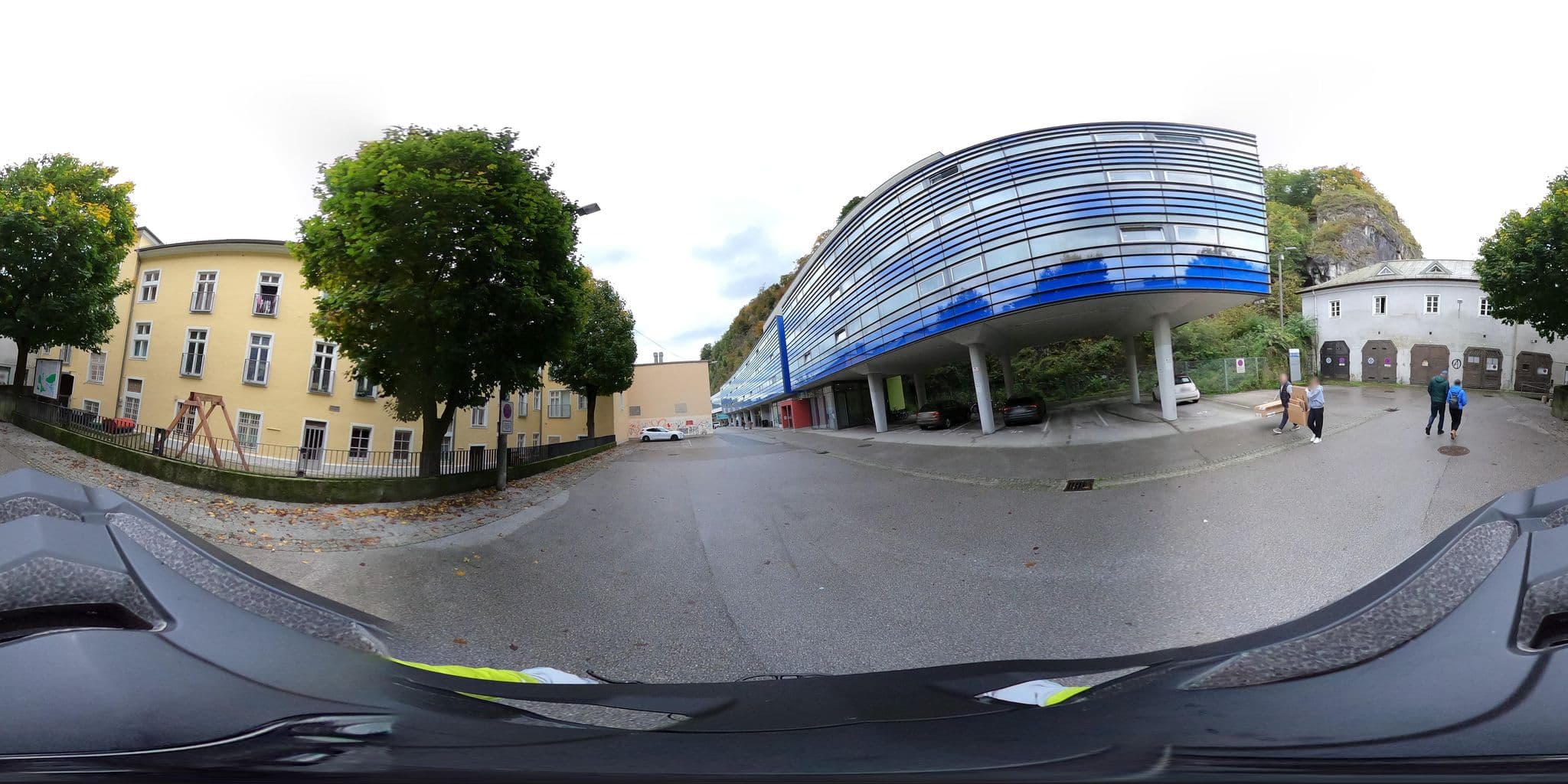 Street view near AllYouNeed Hotel Salzburg, Salzburg — © OidaHeast (CC BY-SA · Mapillary)