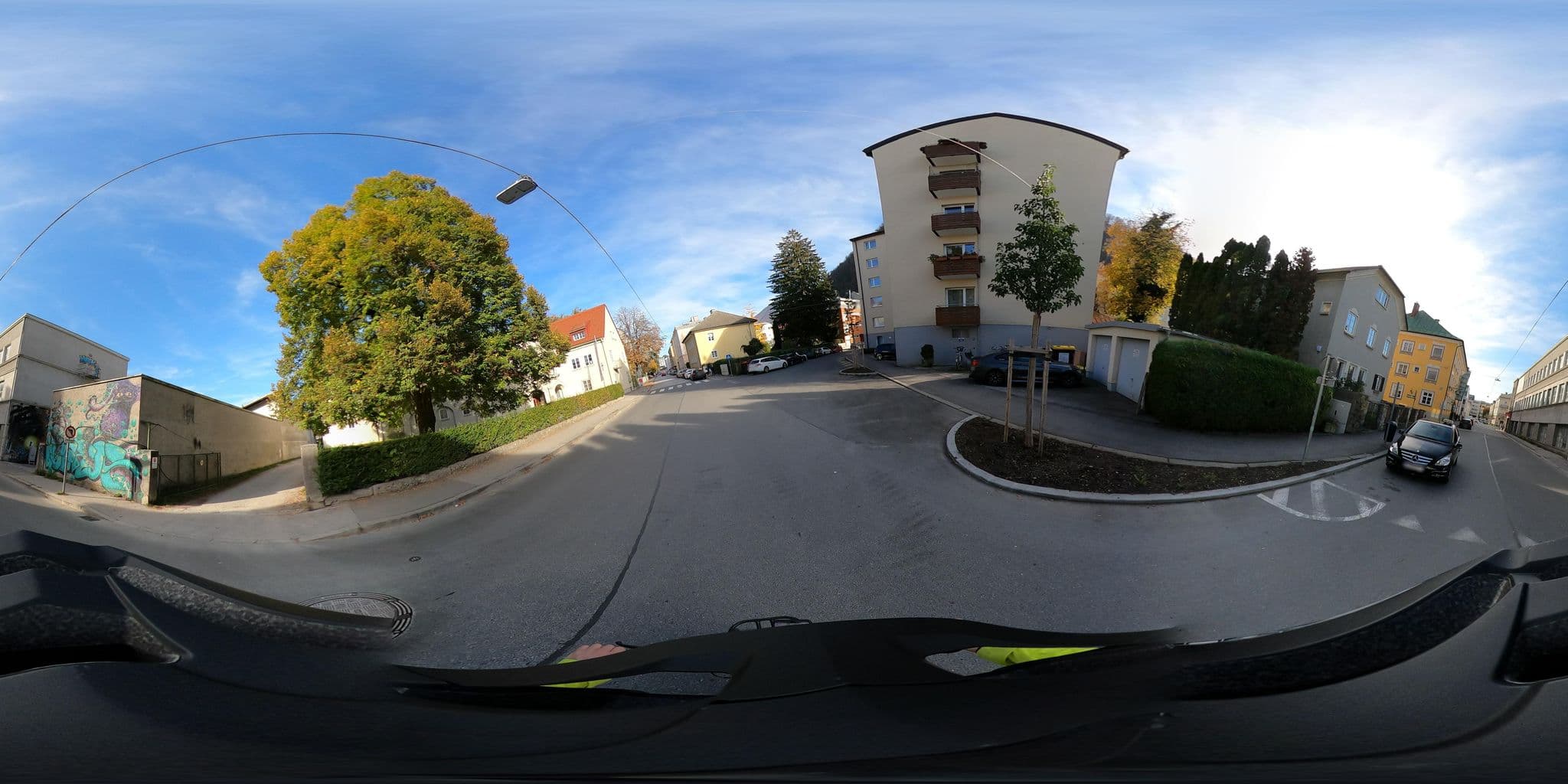 Street view near Good Stuff, Salzburg — © OidaHeast (CC BY-SA · Mapillary)