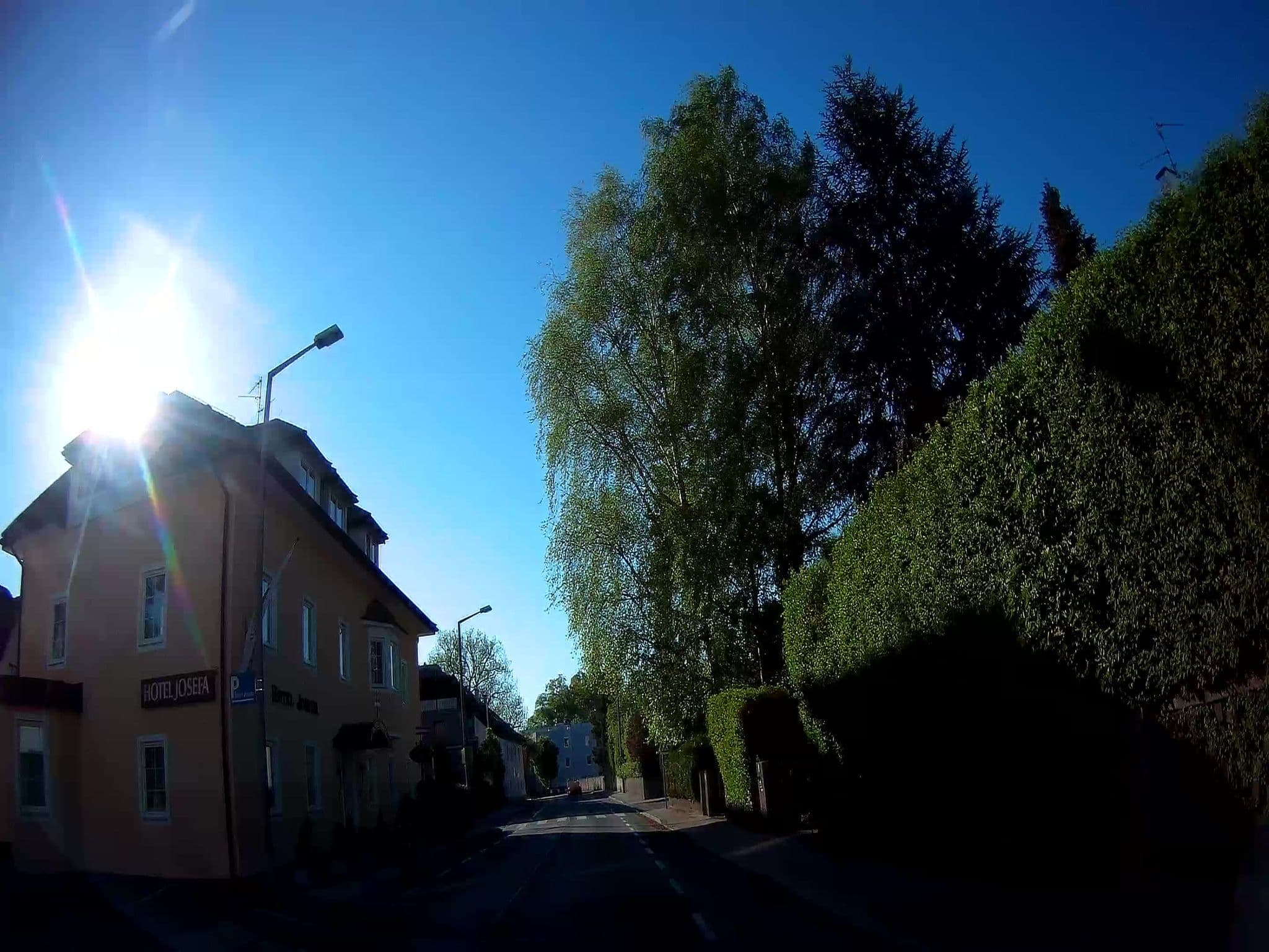 Street view near Pension Josefa, Salzburg — © fuchserl (CC BY-SA · Mapillary)