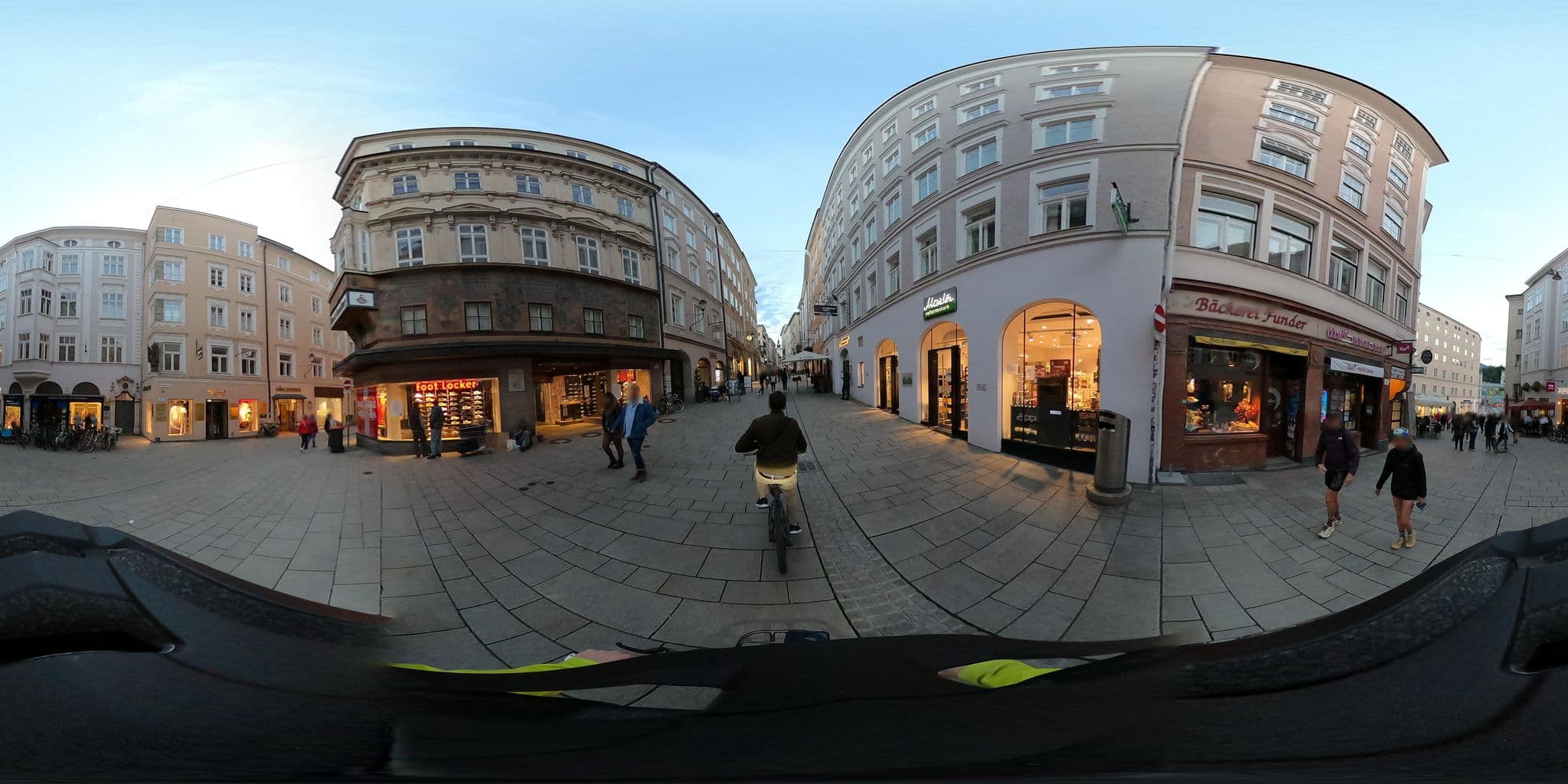 Street view near Berger & Berger Gastronomie Betriebs-GmbH, Salzburg — © OidaHeast (CC BY-SA · Mapillary)