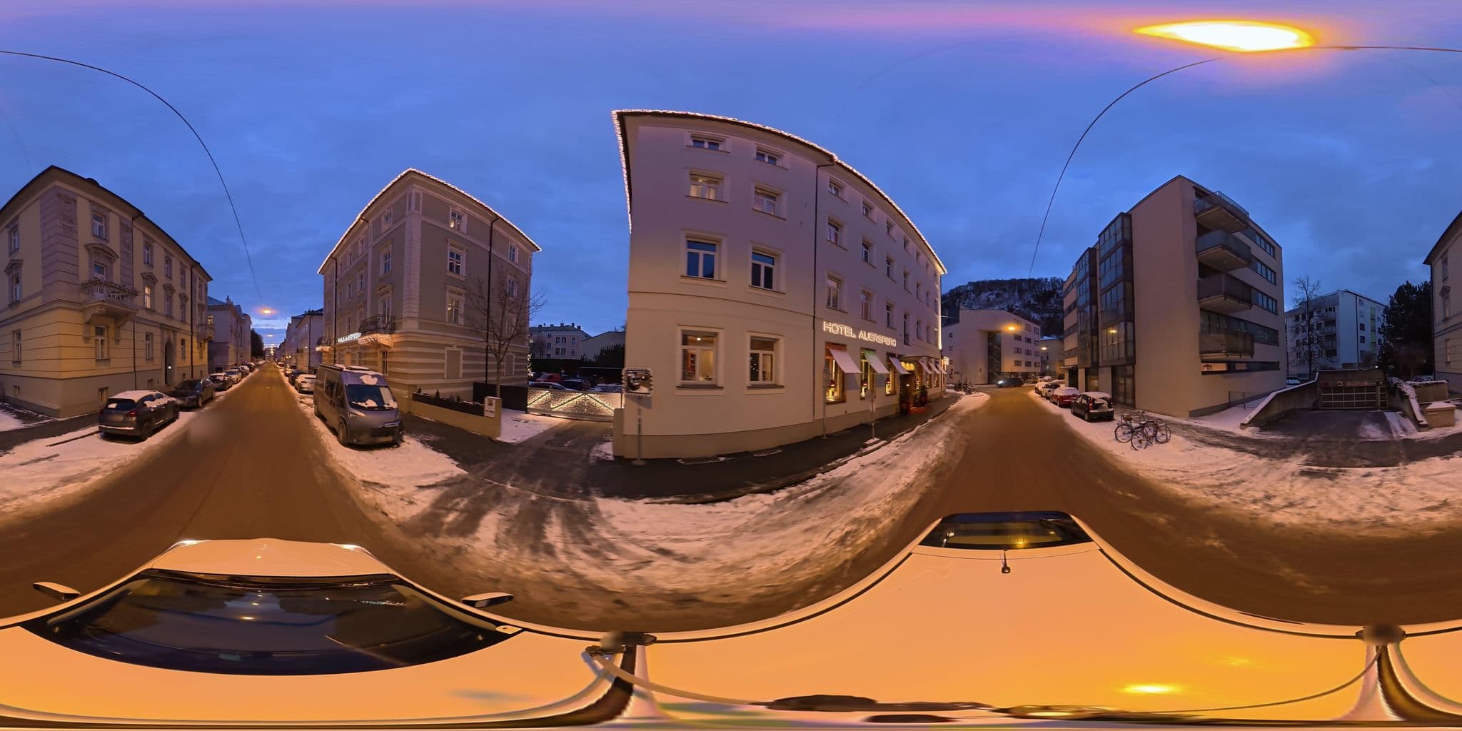 Street view near Hotel & Villa Auersperg Salzburg, Salzburg — © osmplus_org (CC BY-SA · Mapillary)