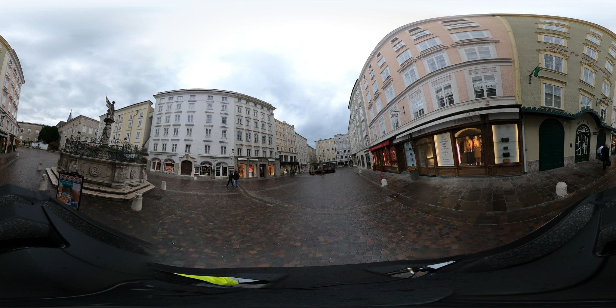 Street view near Alte Post, Salzburg — © OidaHeast (CC BY-SA · Mapillary)