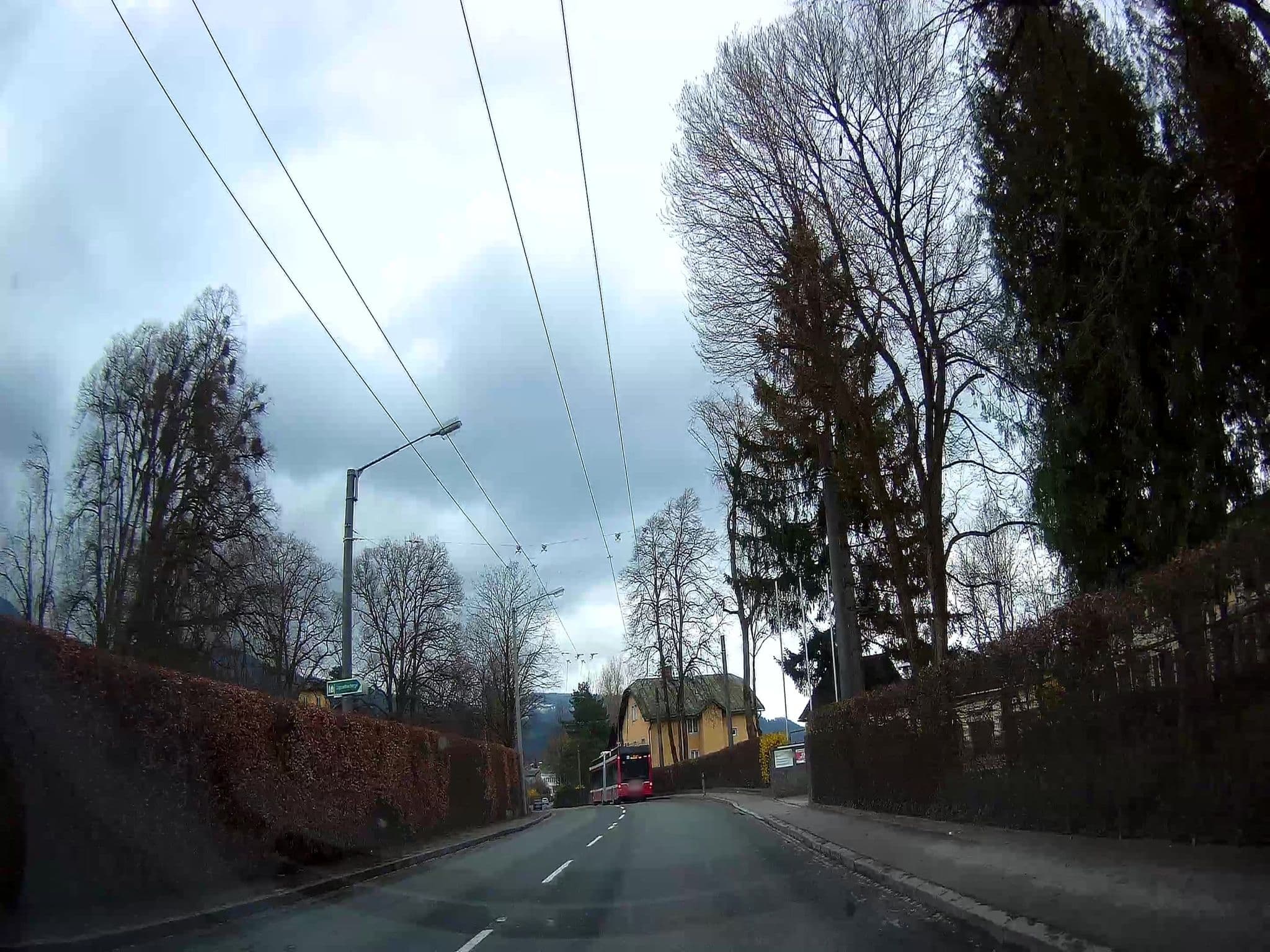 Street view near Junges Hotel Aigen, Salzburg — © fuchserl (CC BY-SA · Mapillary)