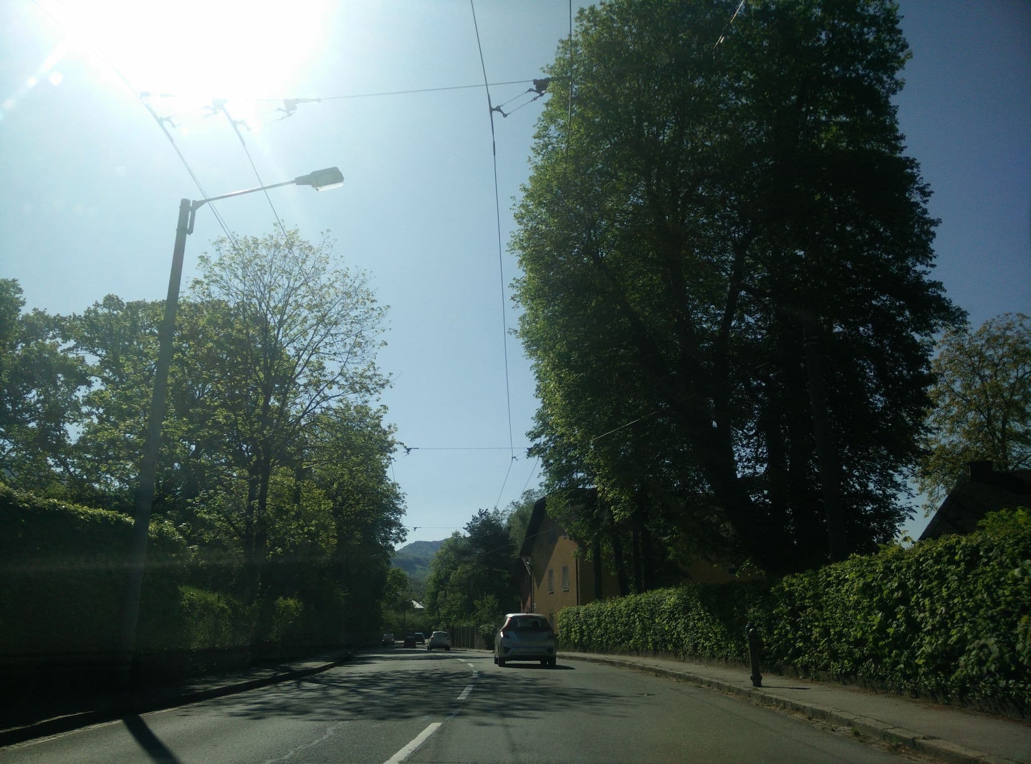 Street view near Jugendherberge Aigen, Salzburg — © knjegi (CC BY-SA · Mapillary)