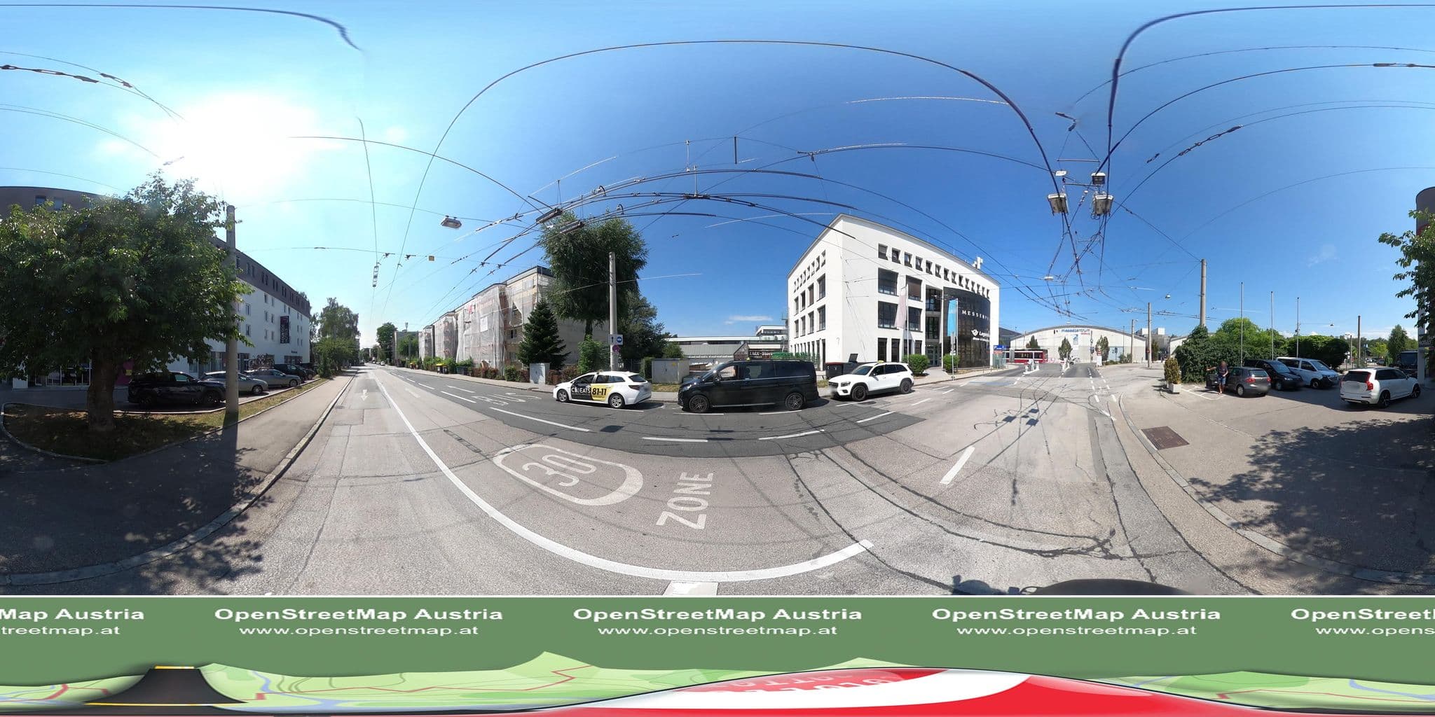 Street view near Kurt Dirmhirn, Hotelbetriebsführung, Salzburg — © OidaHeast (CC BY-SA · Mapillary)