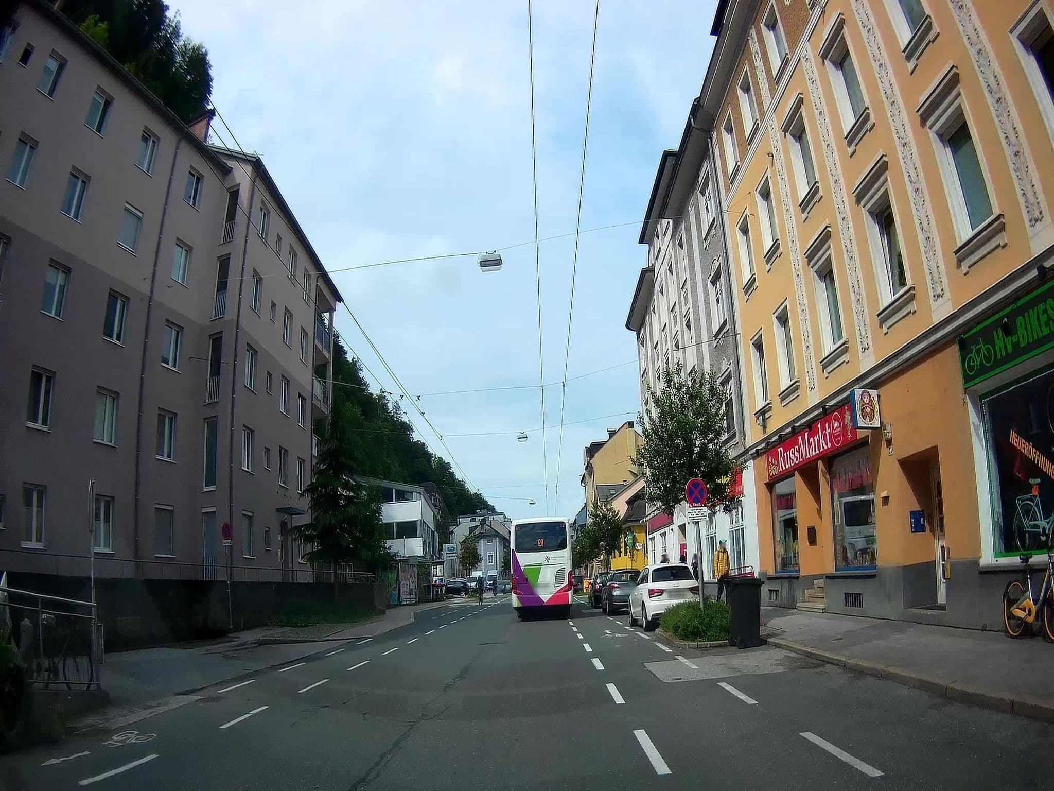 Street view near Appartements Holiday Salzburg, Salzburg — © fuchserl (CC BY-SA · Mapillary)