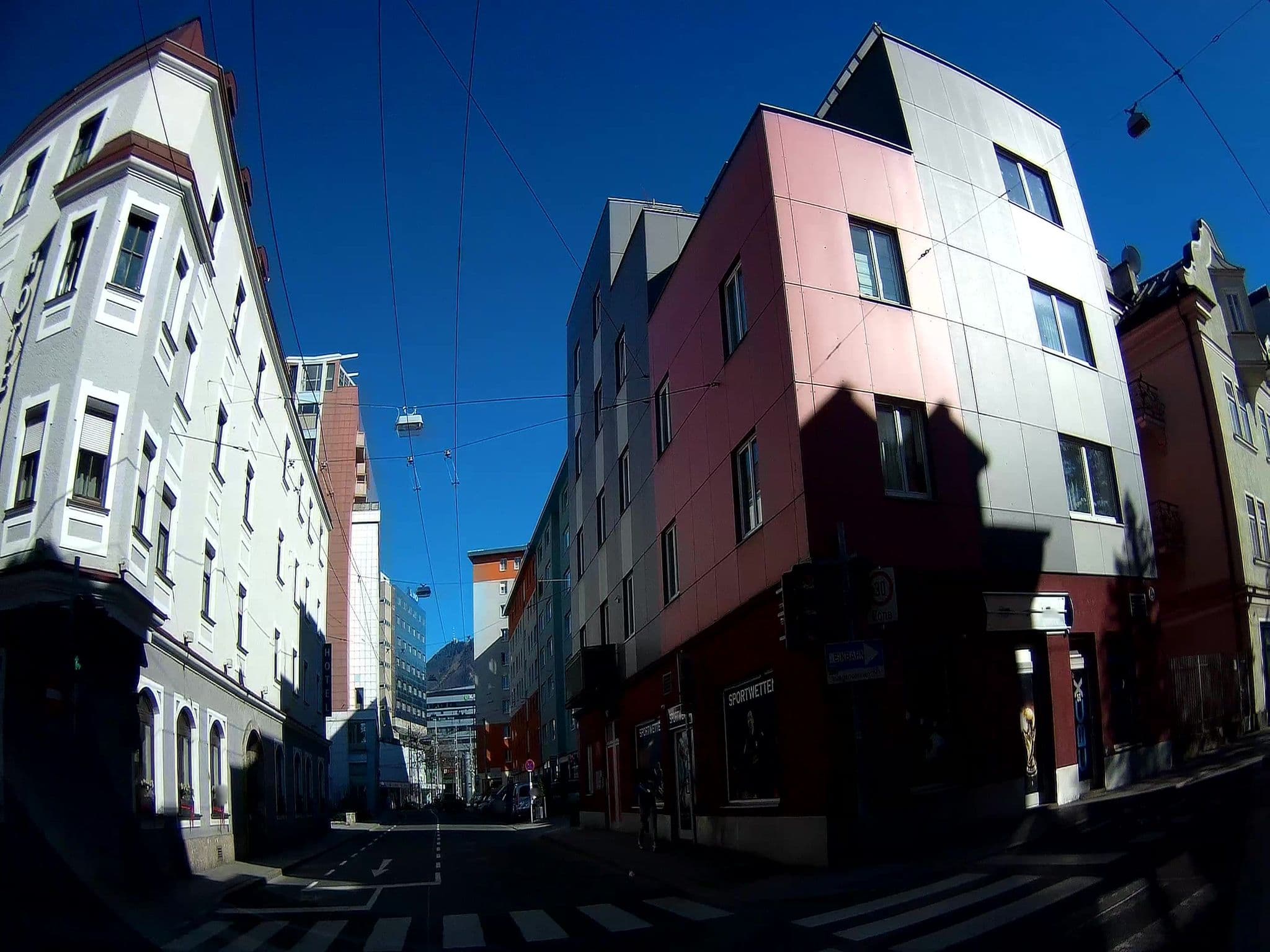 Street view near Appartment Kaserbacher, Salzburg — © fuchserl (CC BY-SA · Mapillary)