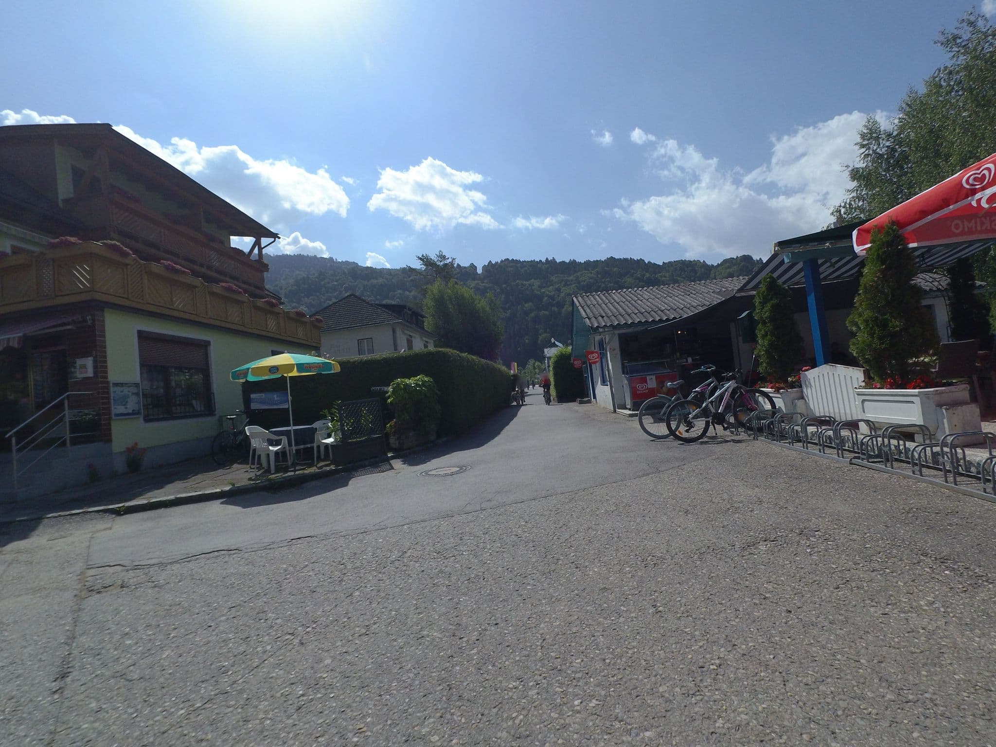 Street view near Käfer Hellmuth, Döbriach — © schermy_at (CC BY-SA · Mapillary)
